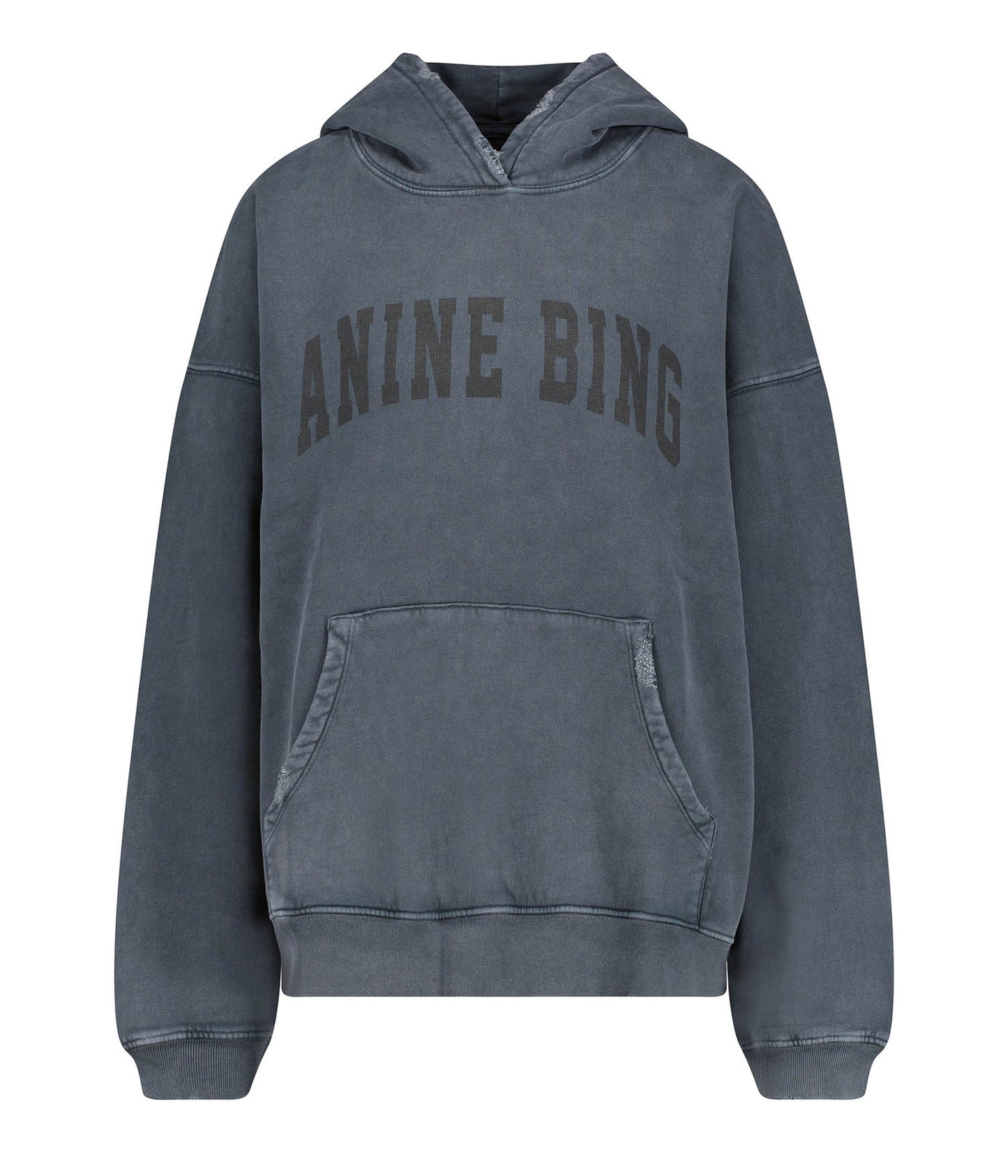 Hoodie Harvey Dark Washed Black