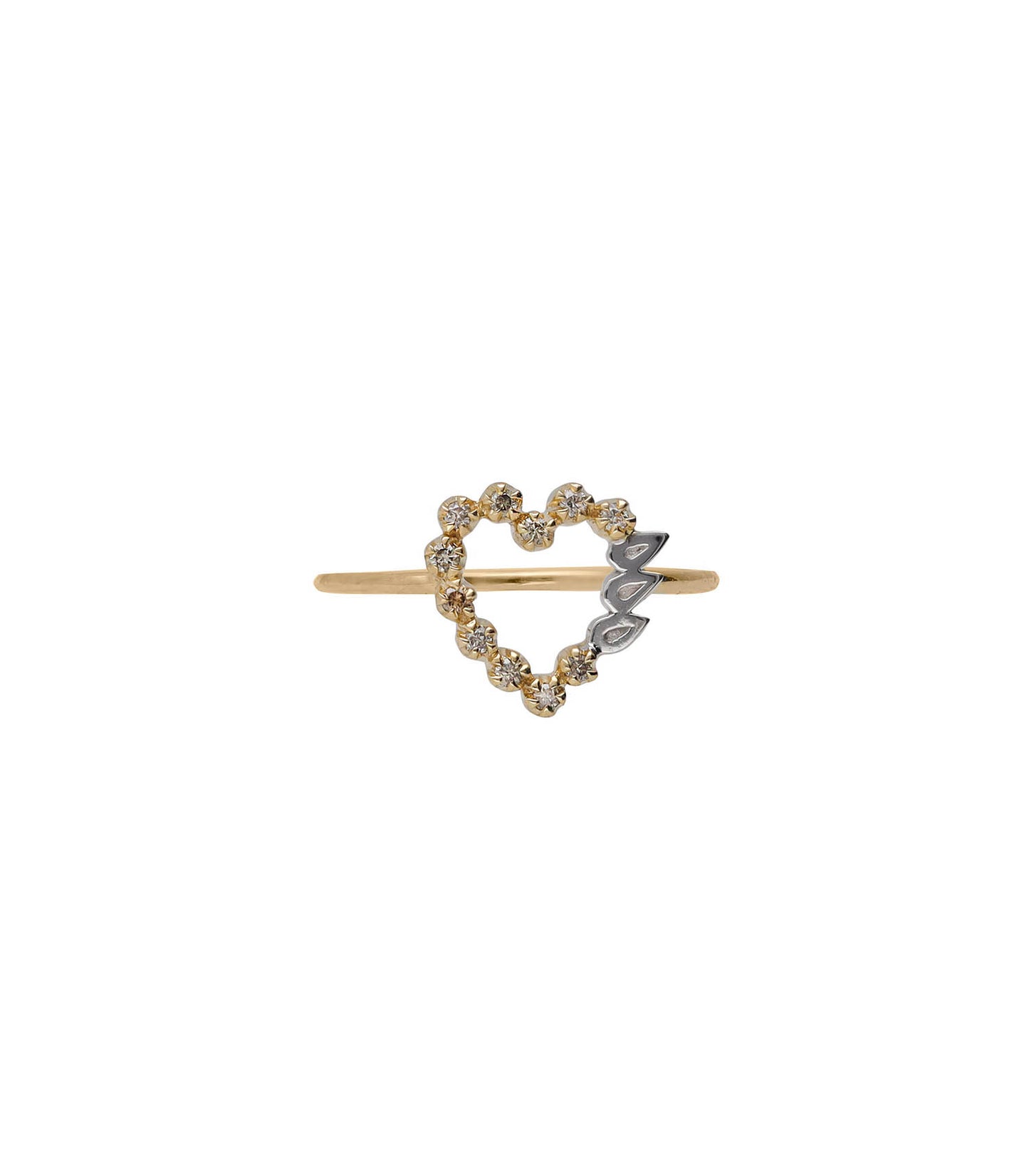Bague Billie Or jaune et Diamants