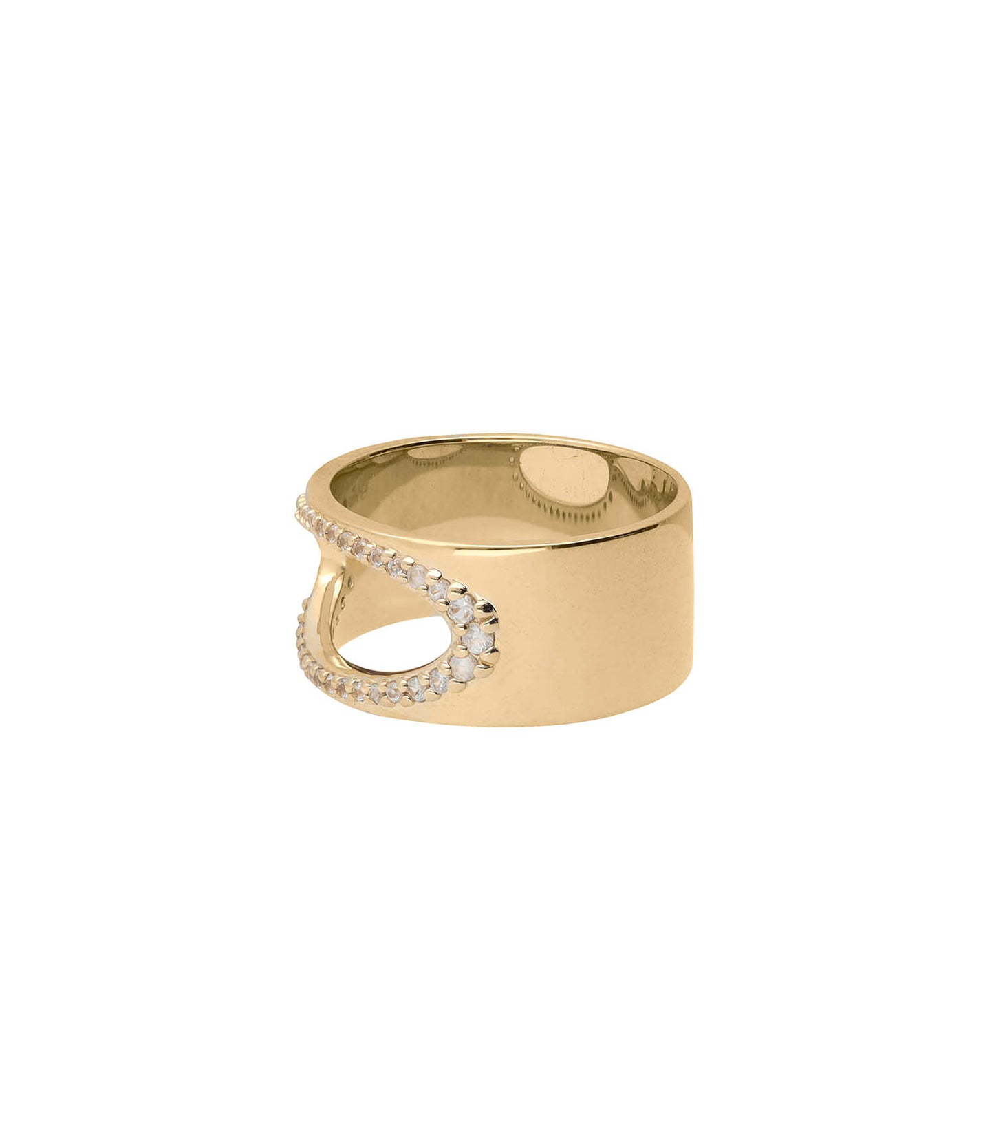 Bague Gigi Saphir Blanc