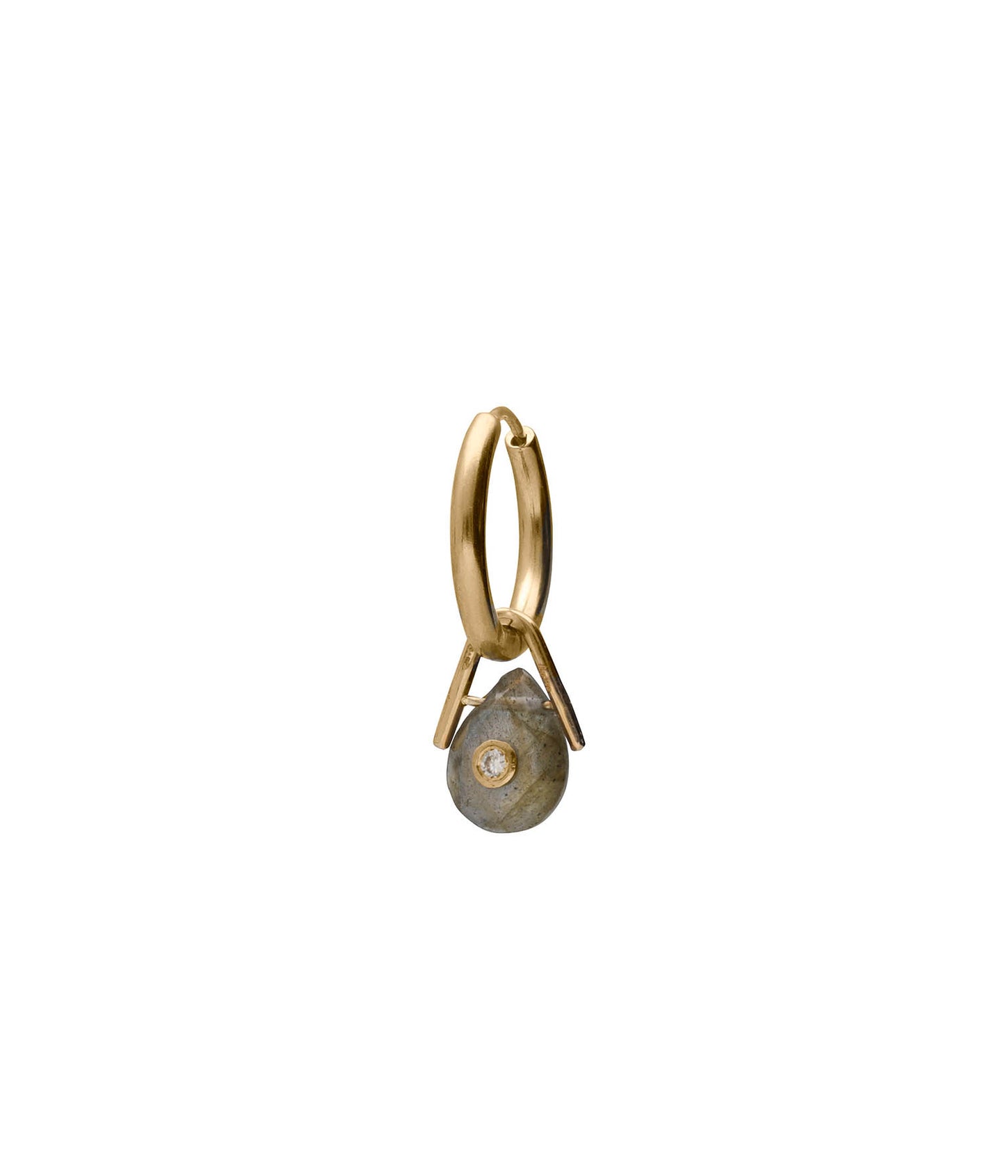 Boucle d'oreille Orso Labradorite