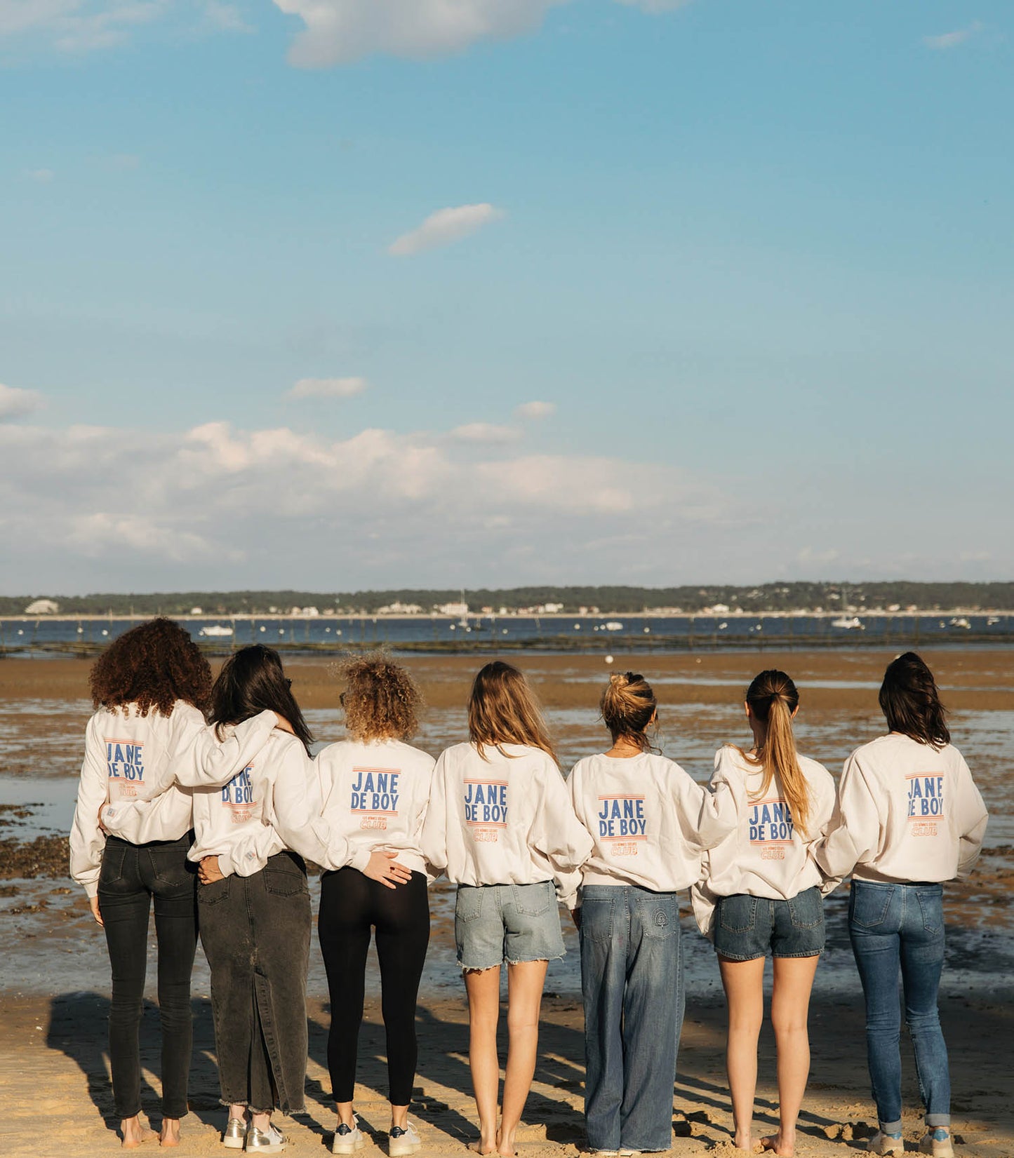 Sweat Vintage écru x Jane de Boy