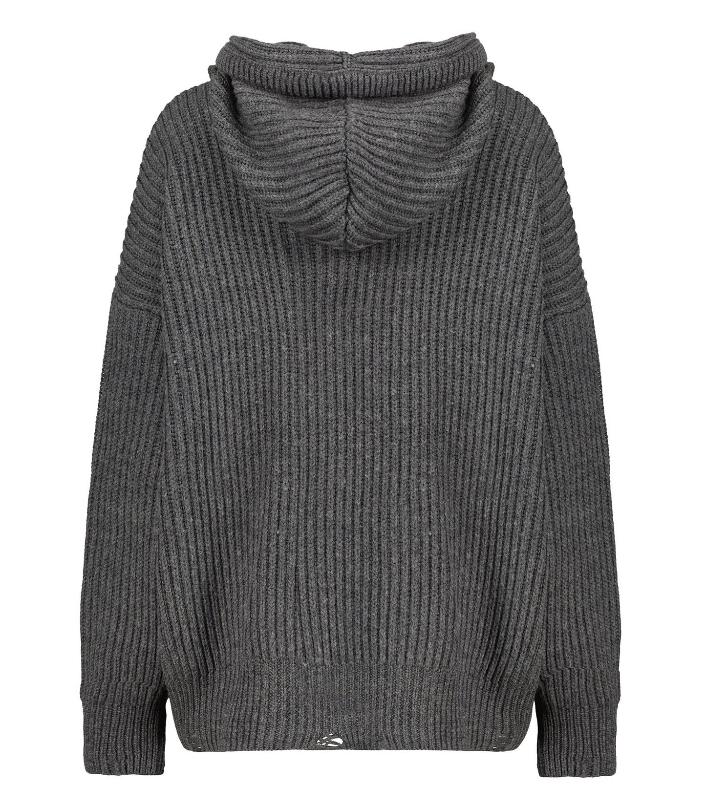 Hoodie en Laine Brooke Gris