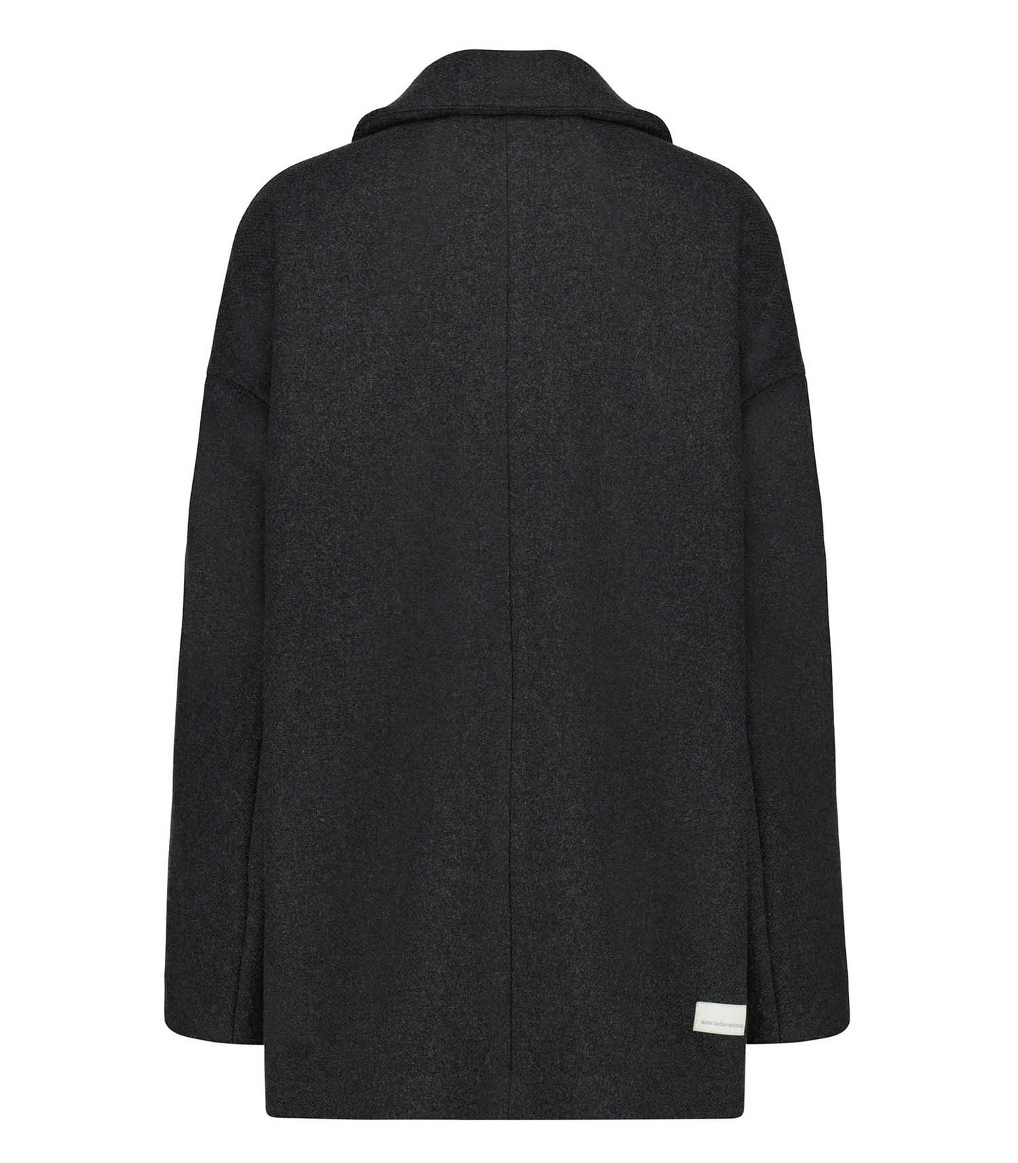 Manteau Court Marina Gris Foncé