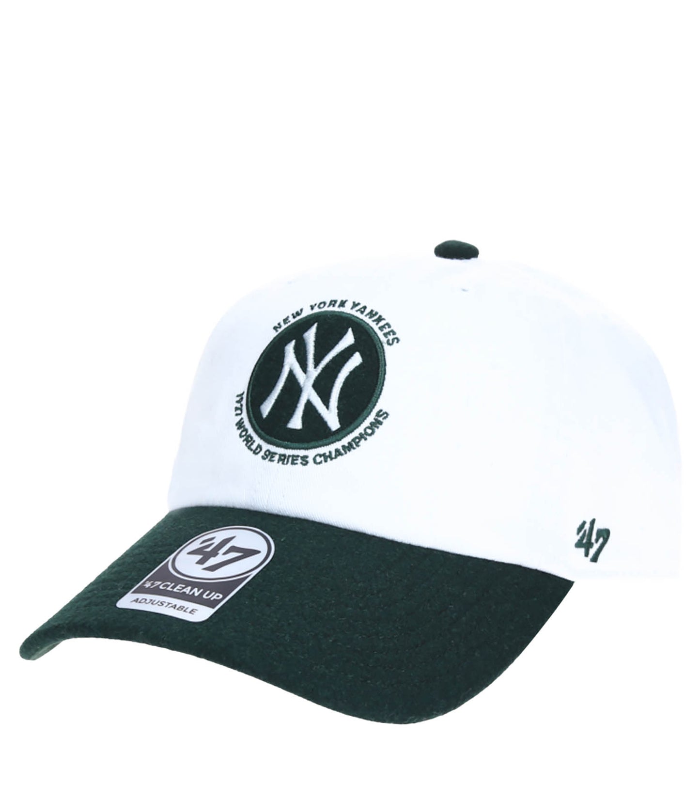 Casquette Baseball Champions White/Forest