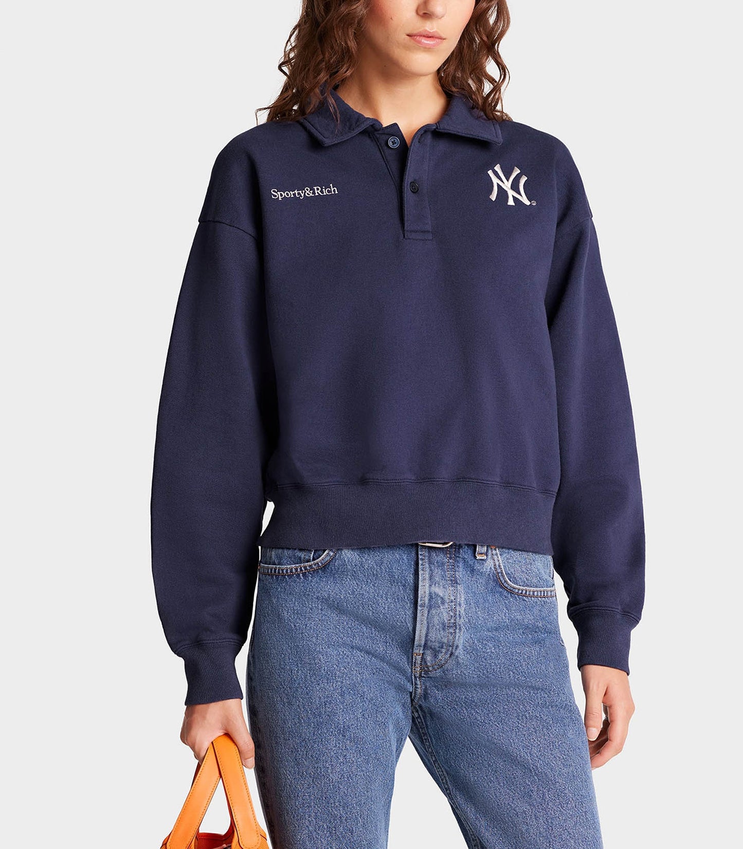 Polo Yankees Serif Navy
