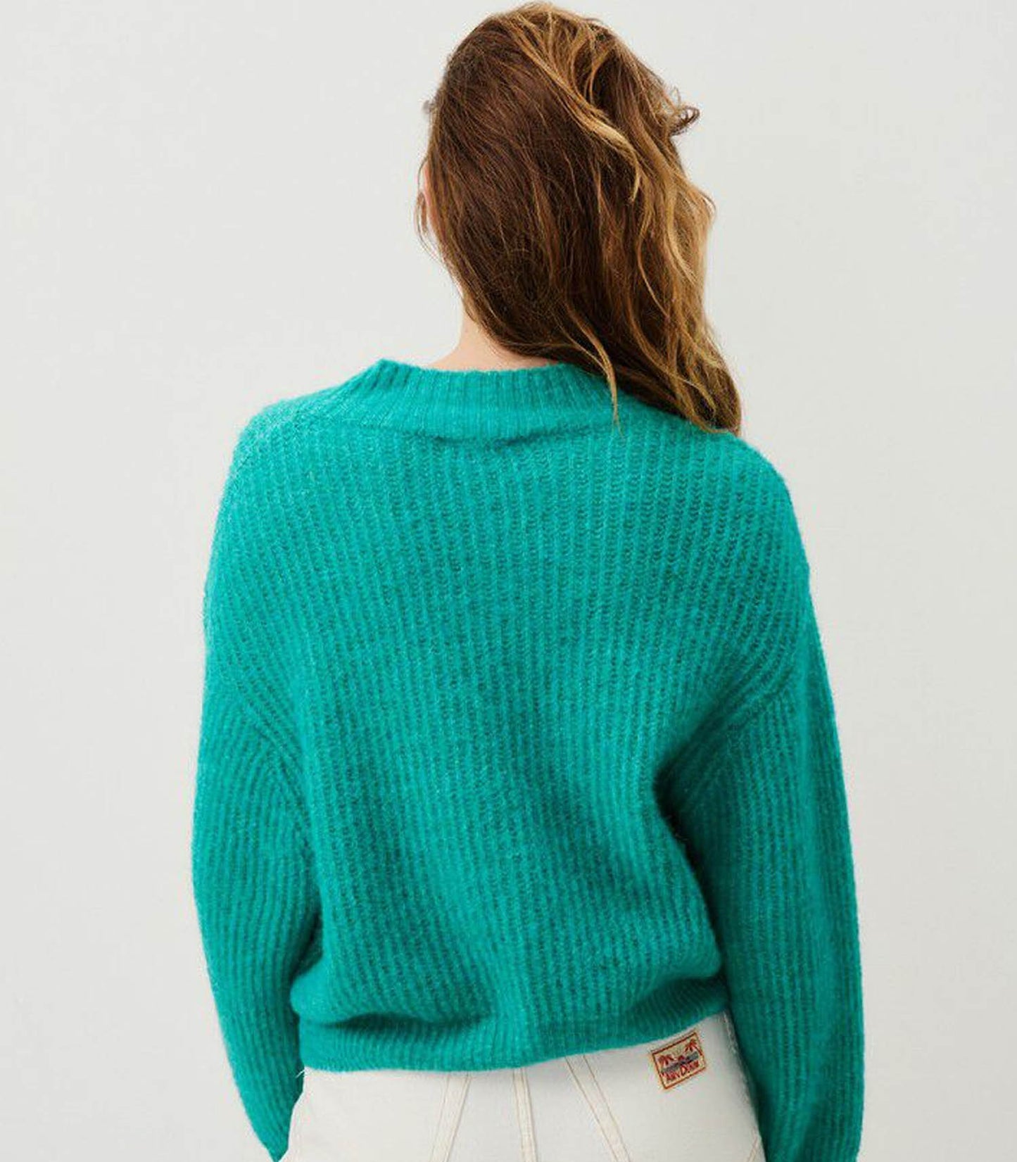 Pull East Bleu Canard Chiné