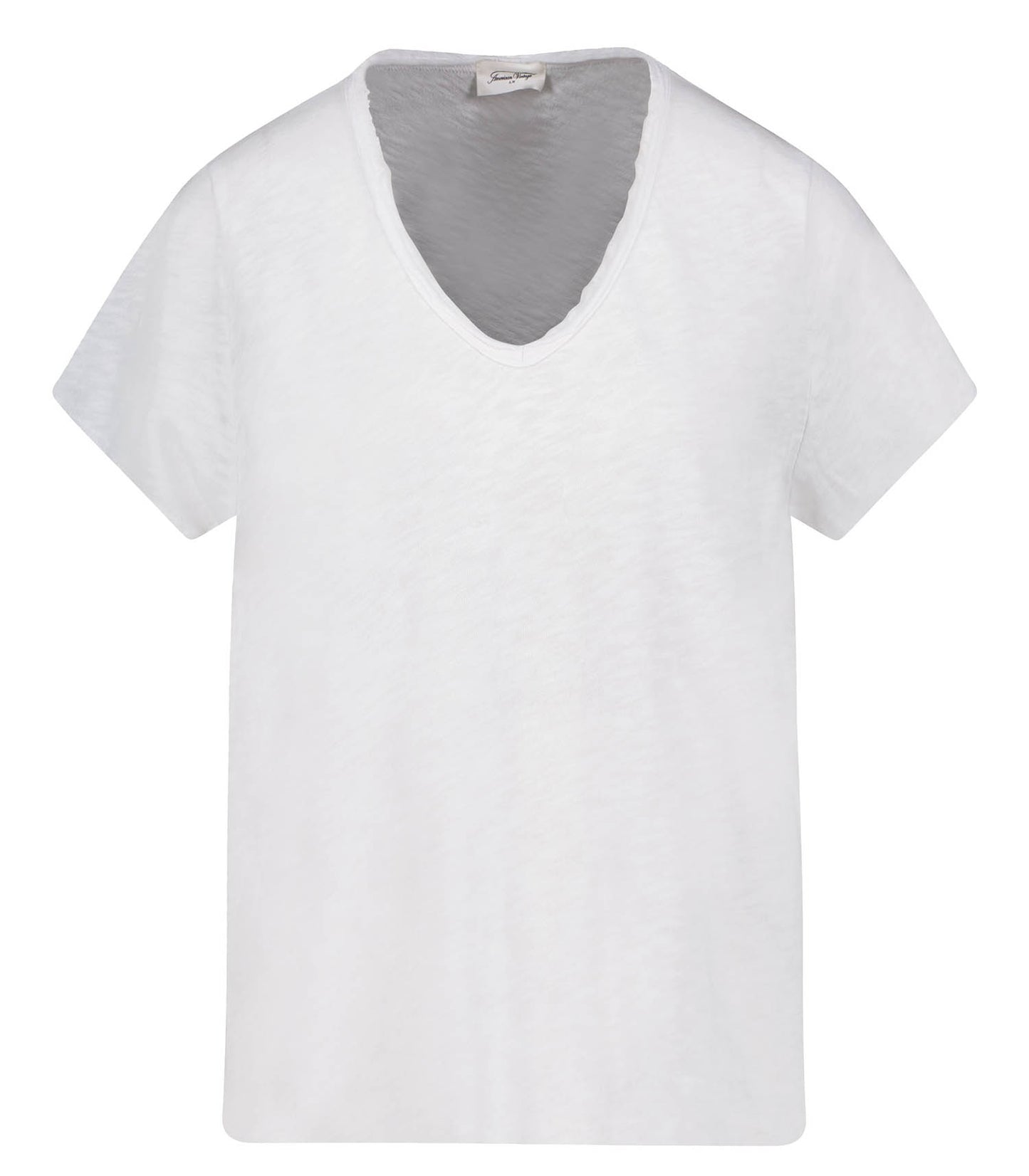 Tee-shirt Sonoma Manches Courtes Col V Blanc