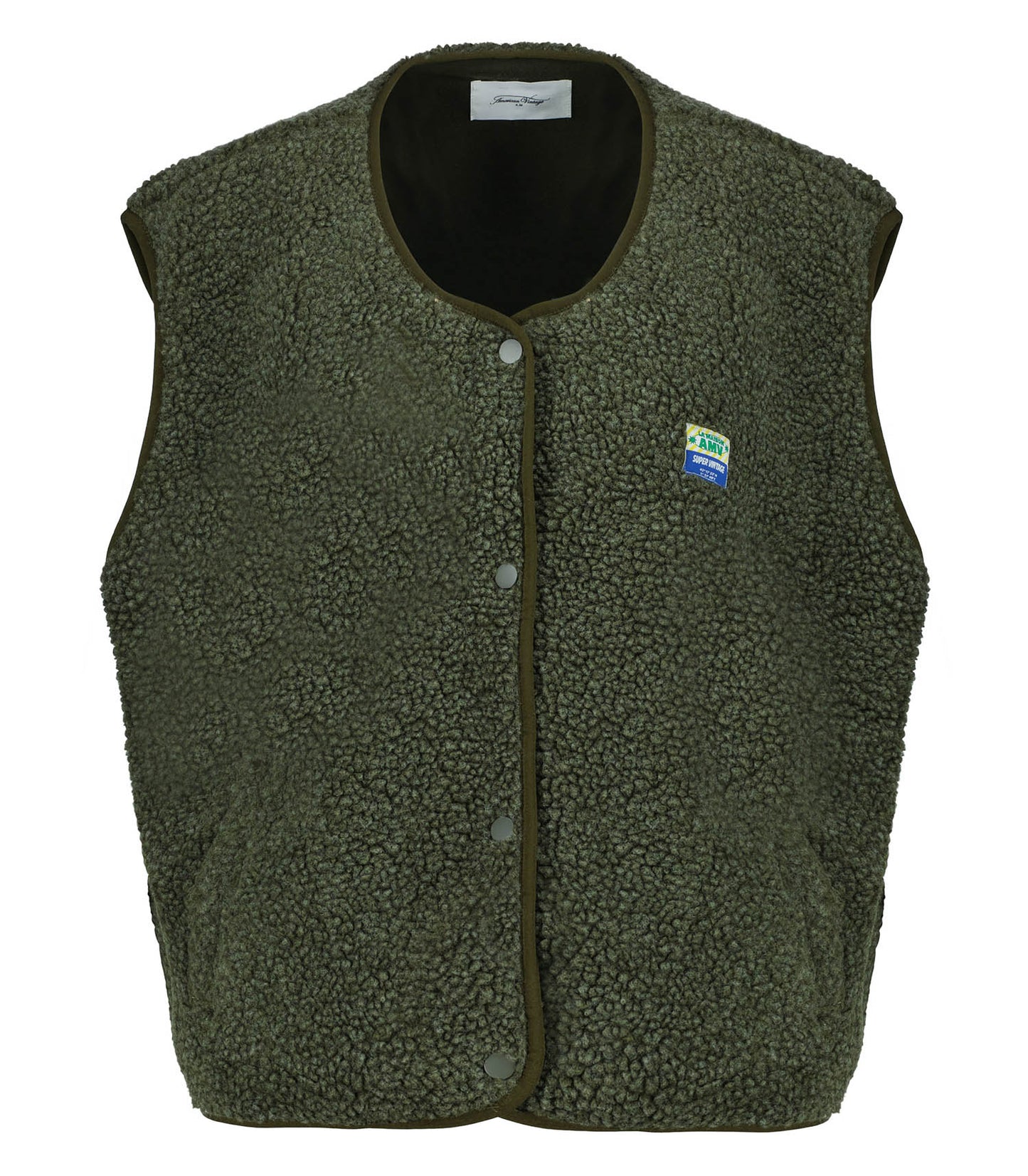 Veste sans manches Hoktown Varan Chiné Ecru