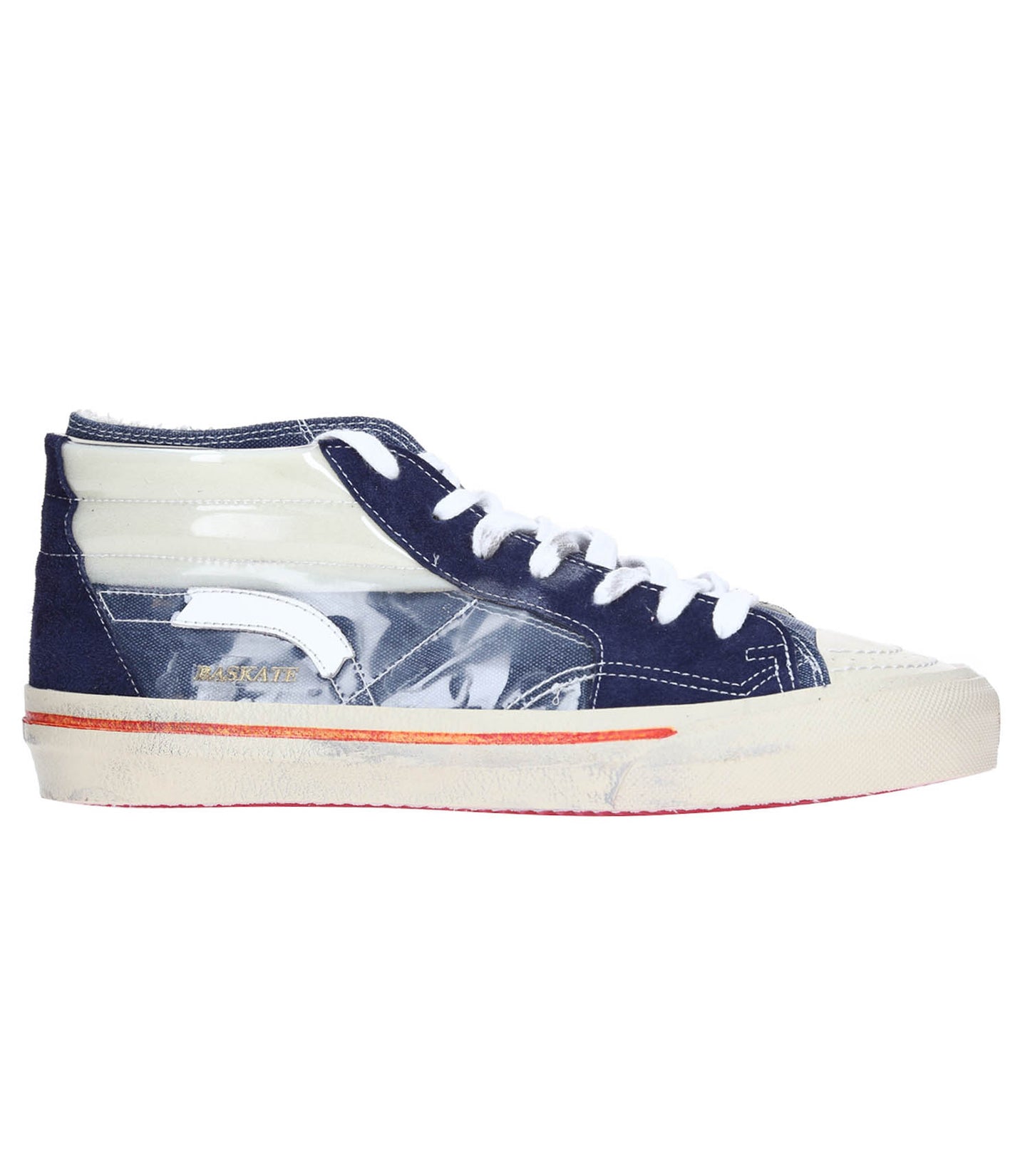 Baskets homme Baskate Mid Blue Navy