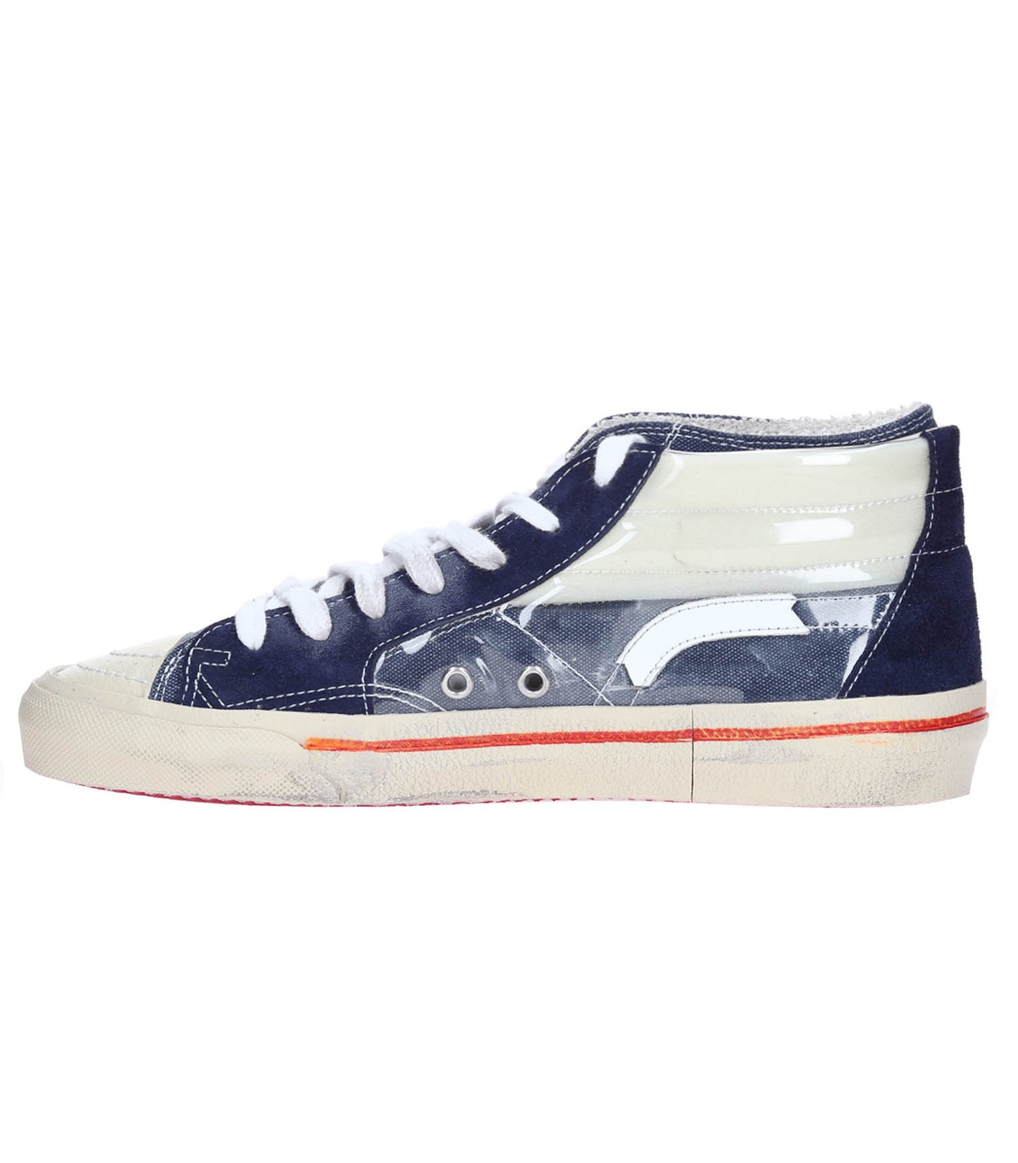 Baskets homme Baskate Mid Blue Navy