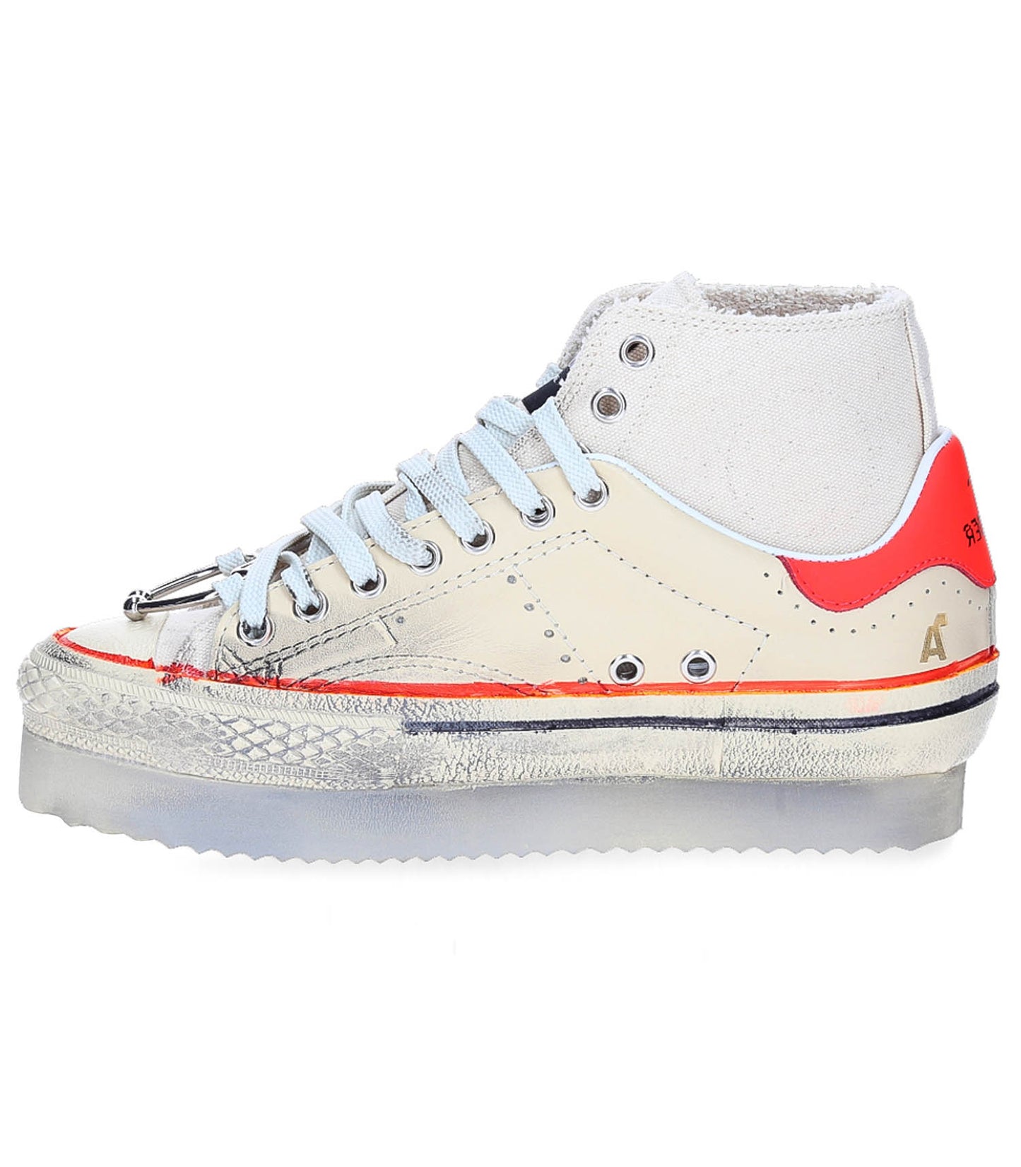 Baskets Starless High Platform Heart Piercing Red