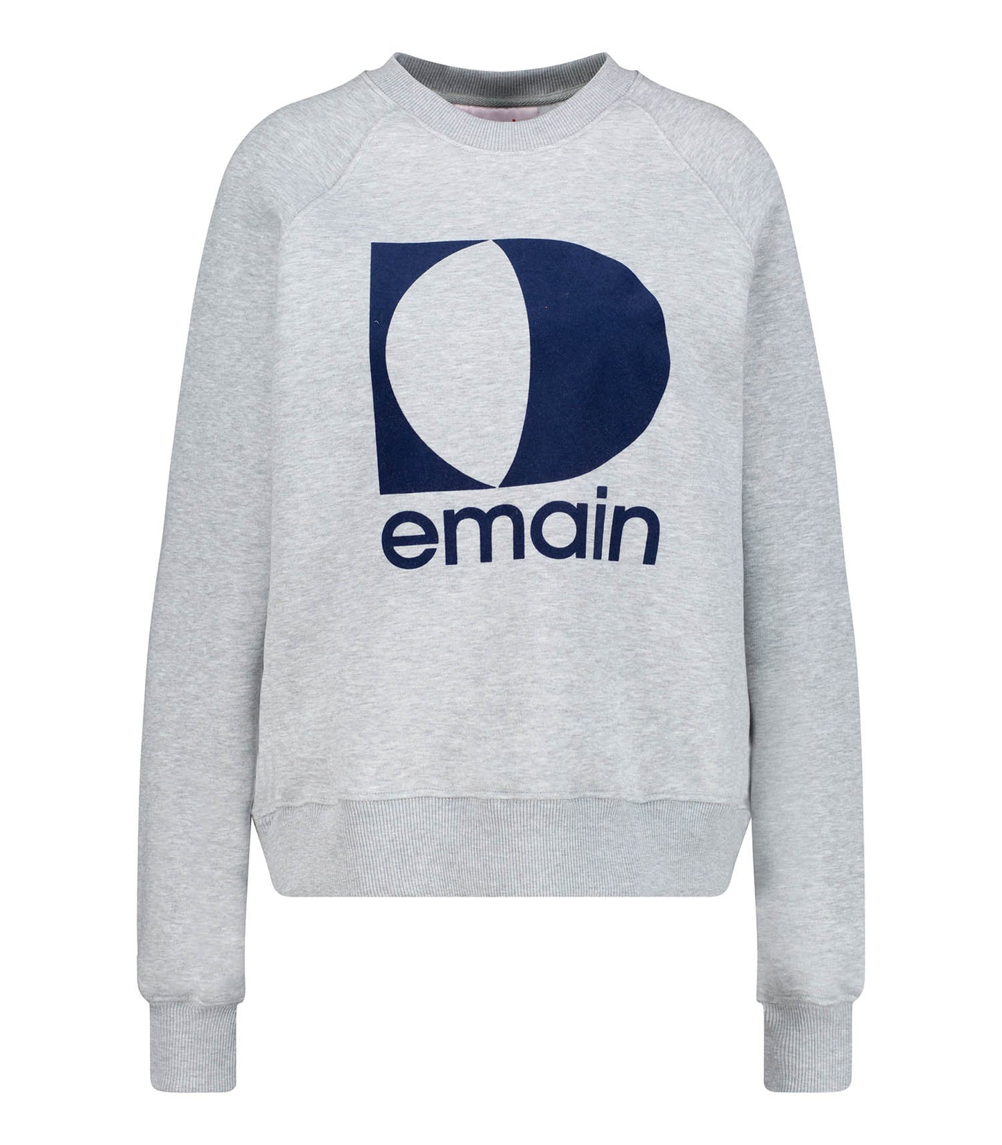 Sweat-shirt Orid Floqué Bleu Gris