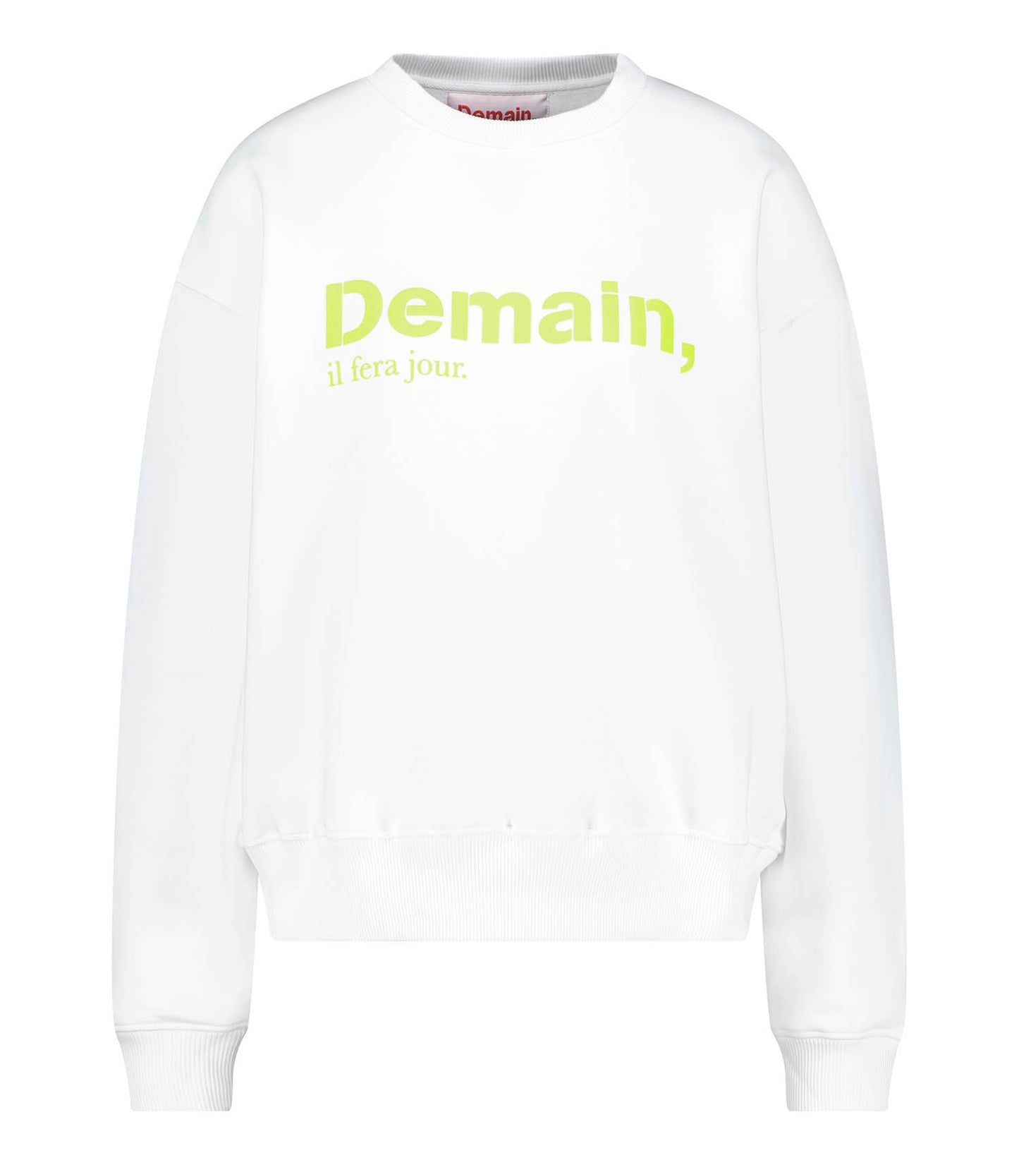 Sweat-shirt The Original Fluo Blanc