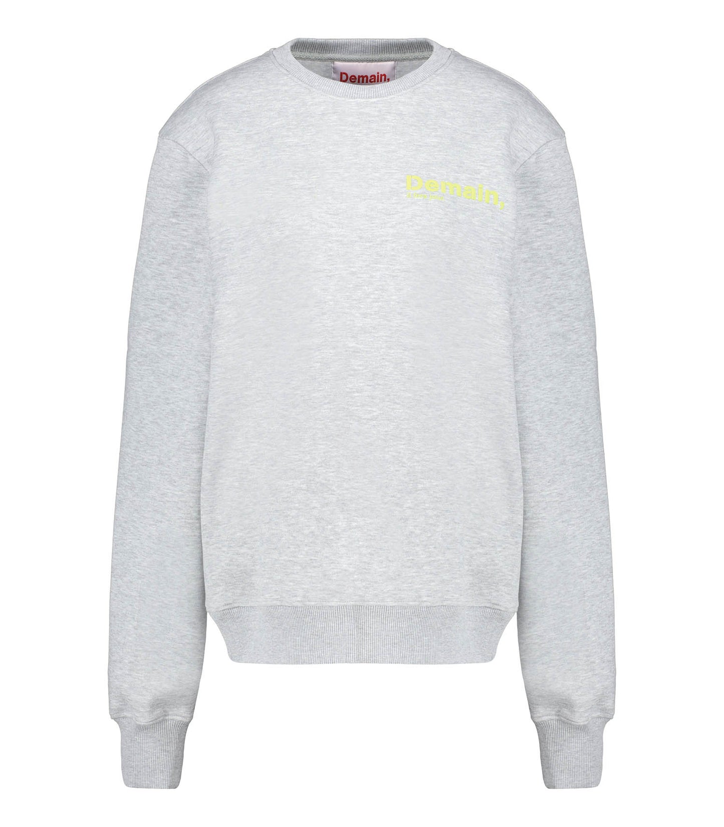 Sweat-shirt homme The Original Heart Fluo Gris