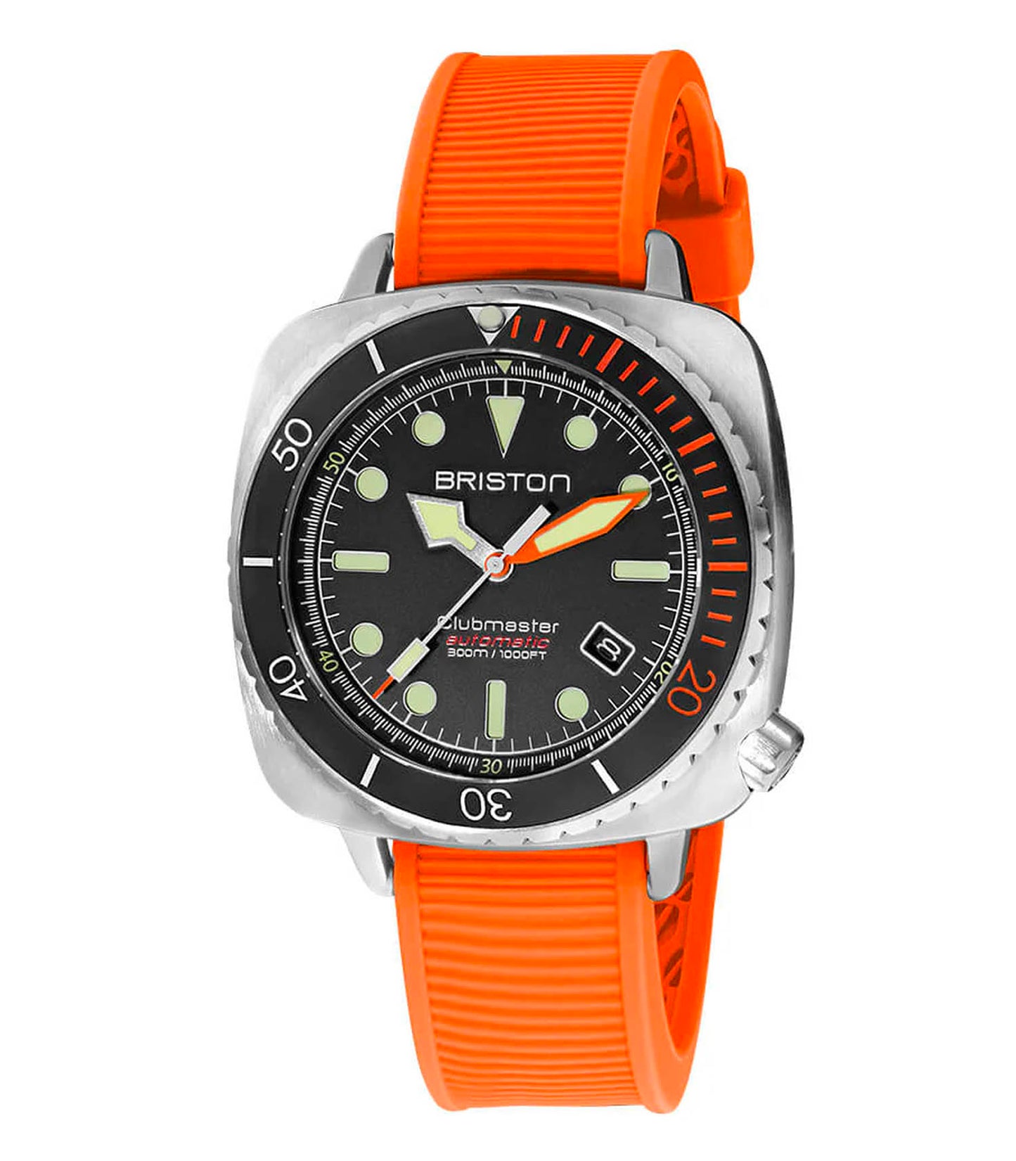 Bracelet Nato Silicone Orange 245mm