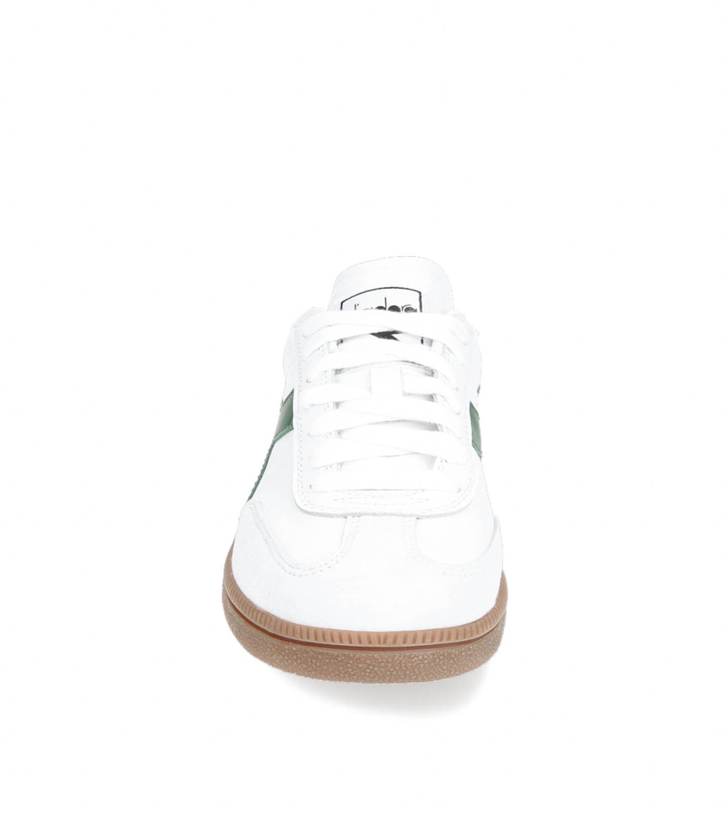 Baskets Trainer Blanc et Verts Paturages