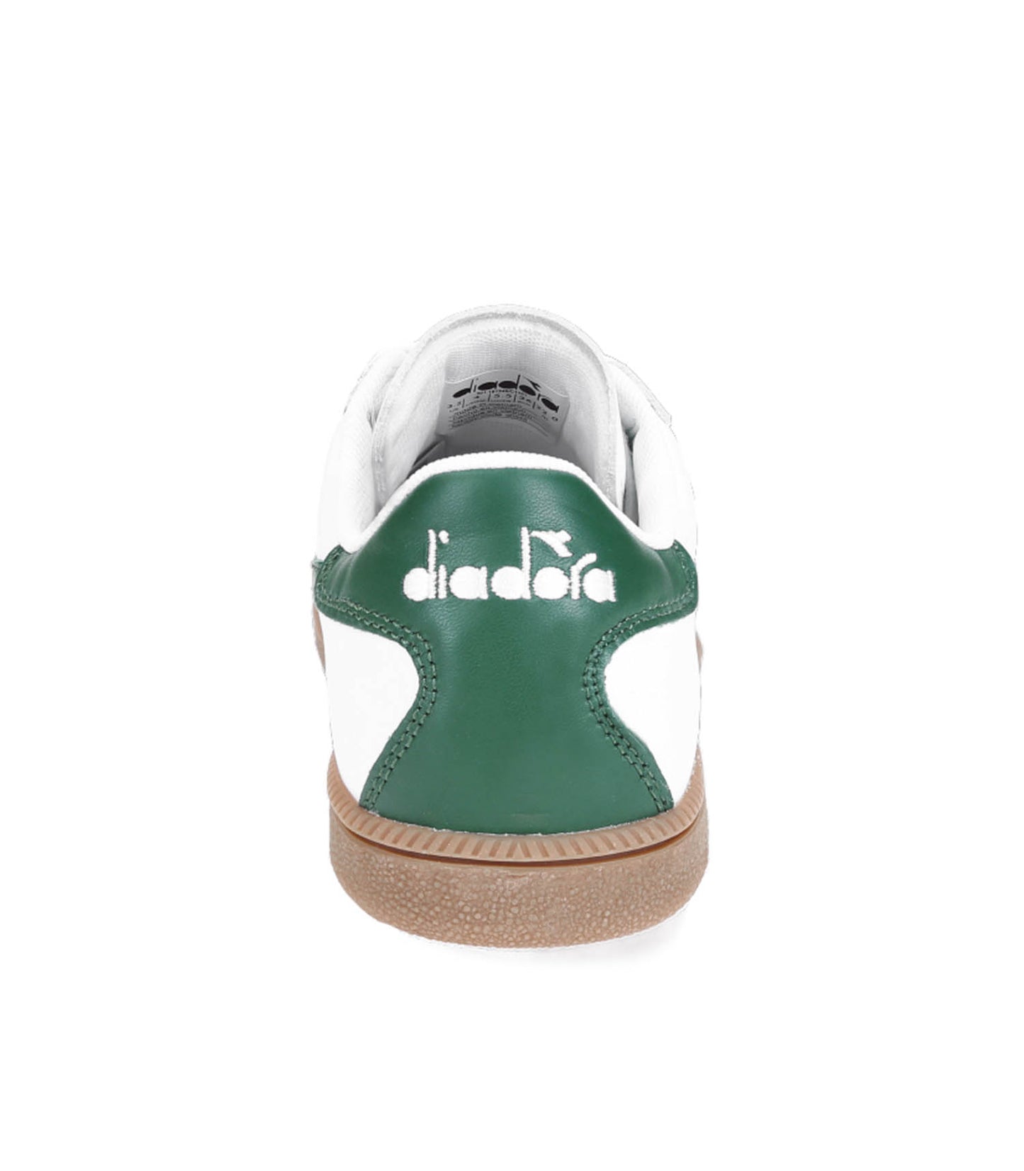 Baskets Trainer Blanc et Verts Paturages