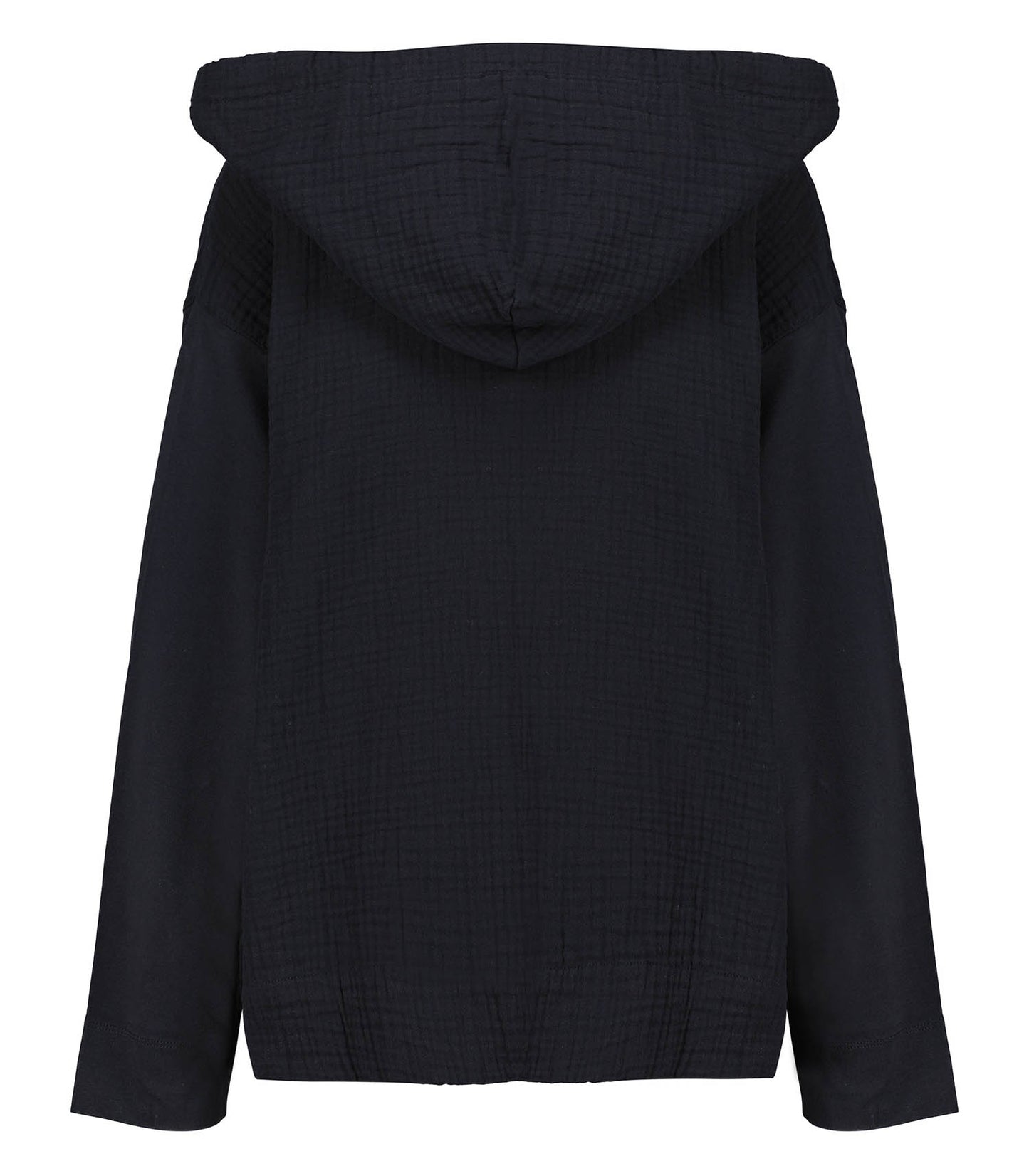 Sweat-shirt Jersey triple Gauze Black