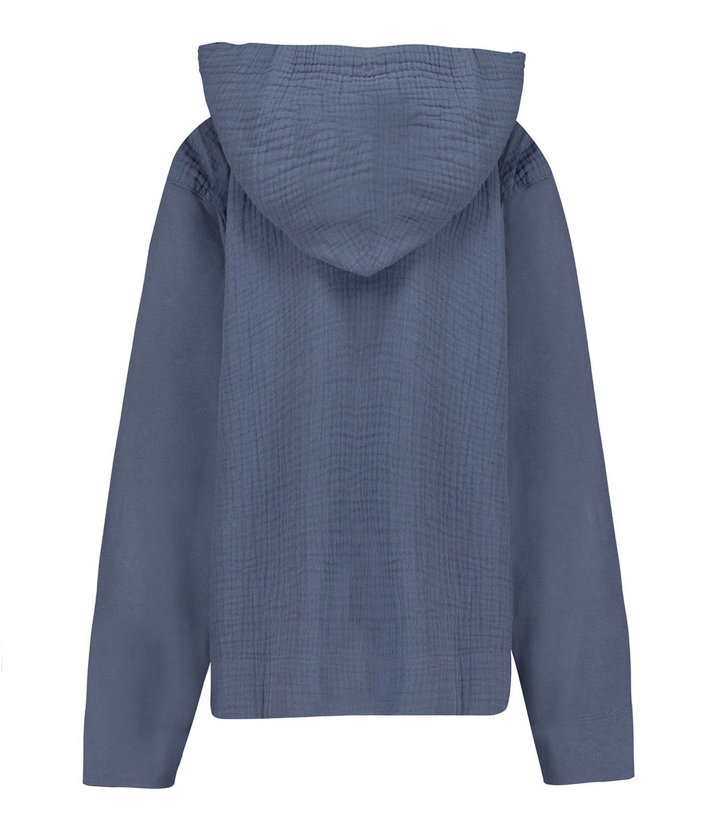 Sweat-shirt Jersey triple Gauze Blue Jean