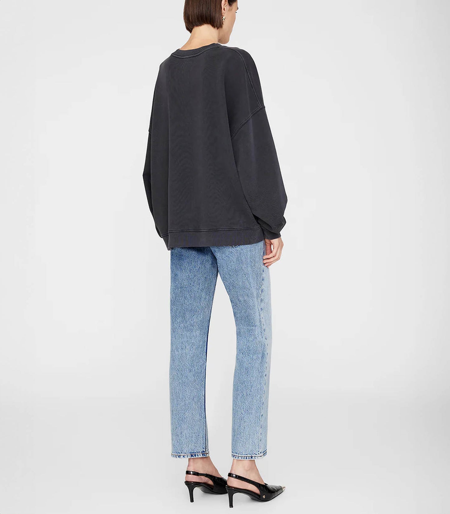 Sweat-shirt Miles Blur Vintage Black
