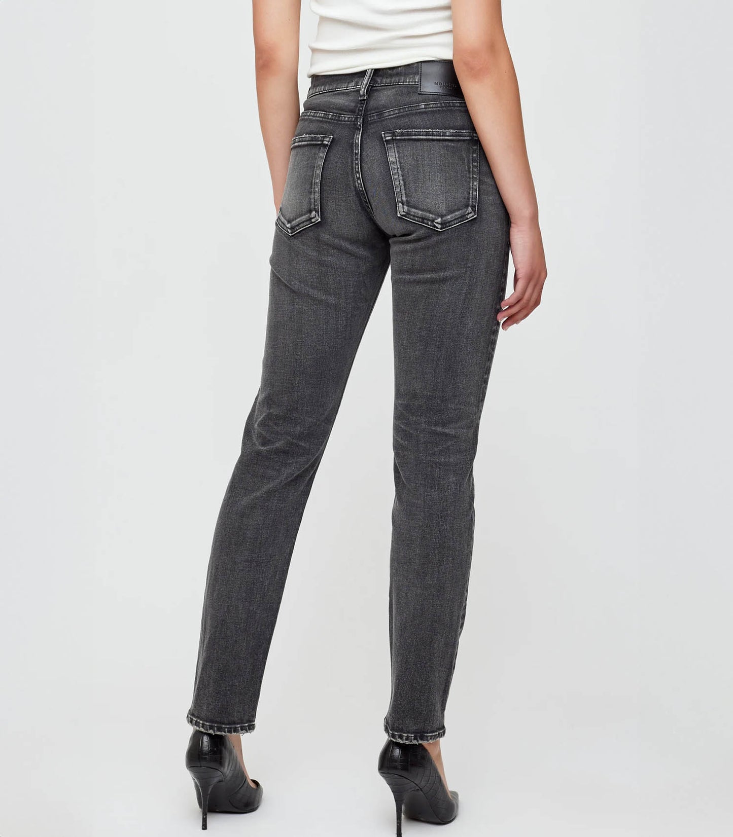 Jean Fairfield Slim Straight Black