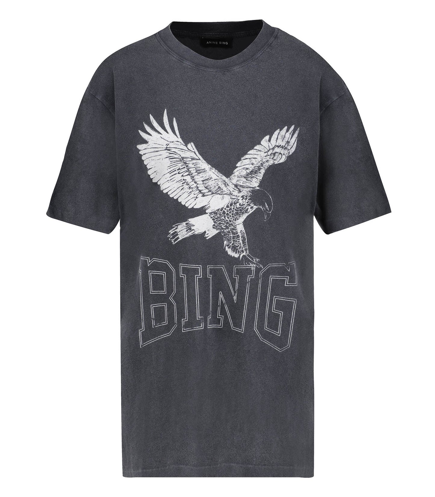 Tee-shirt Lili Retro Eagle Washed Black