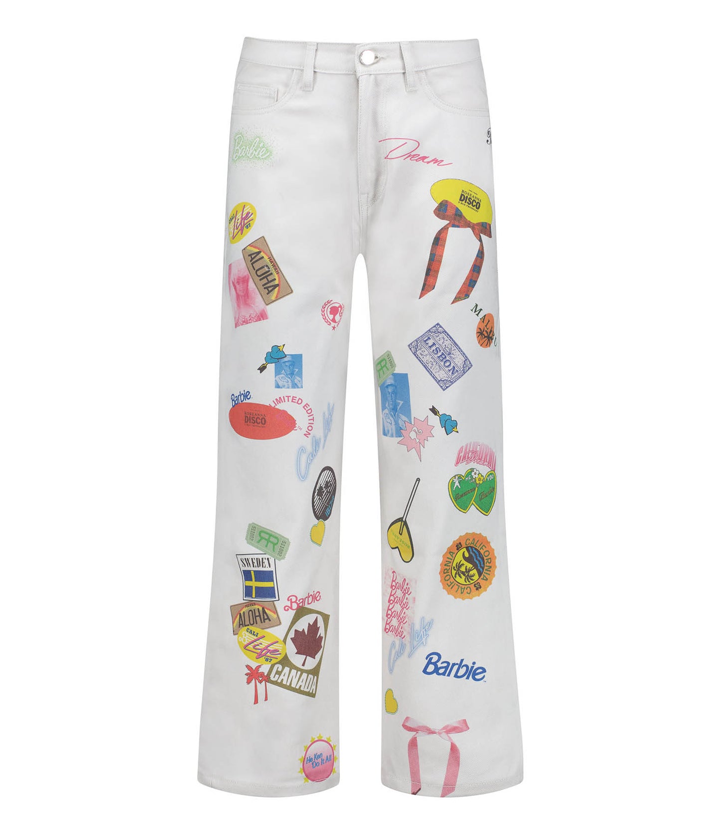 Jean barbie Denim Destiny Craie
