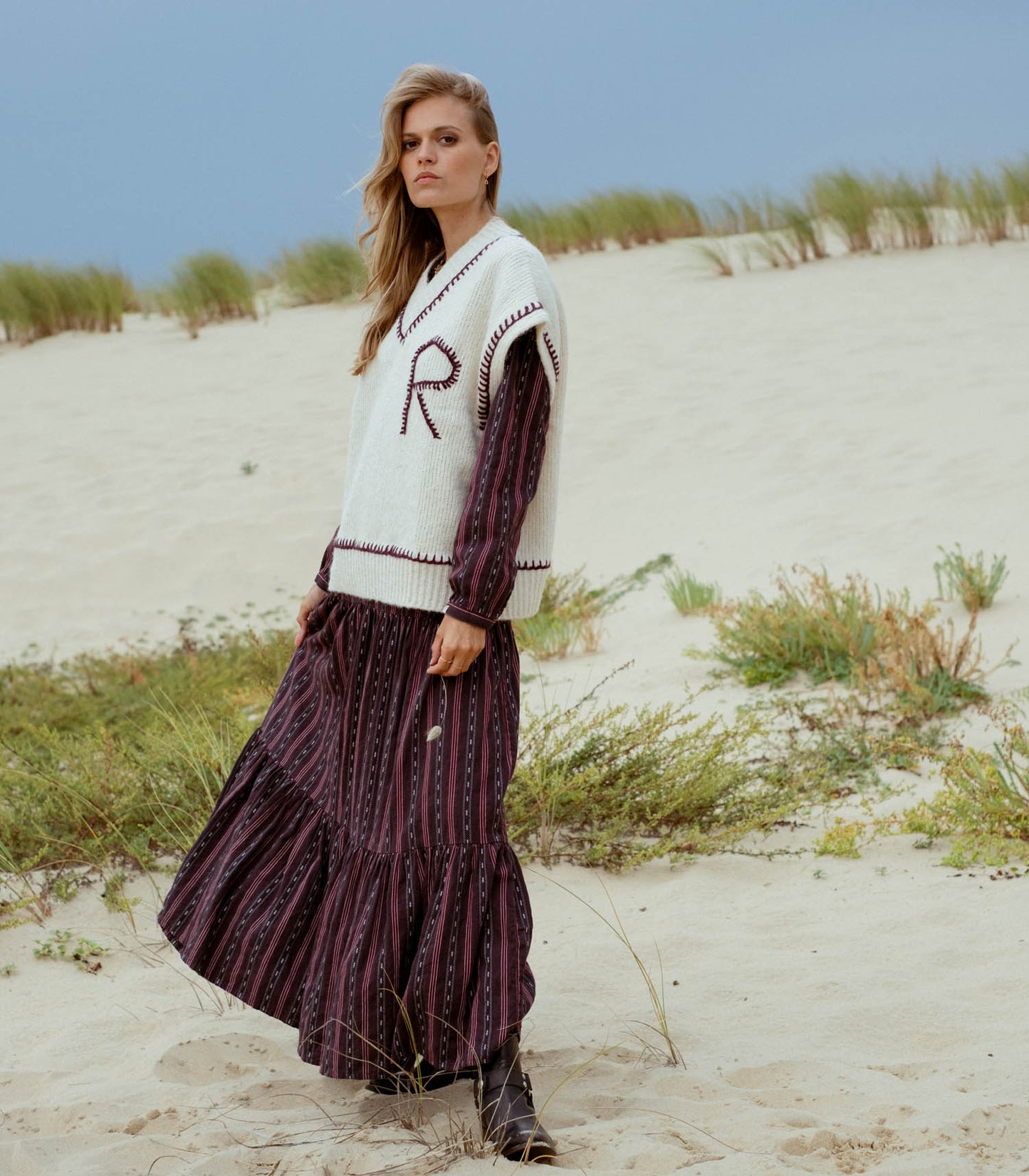Pull sans manches Lima Santiago Ivoire
