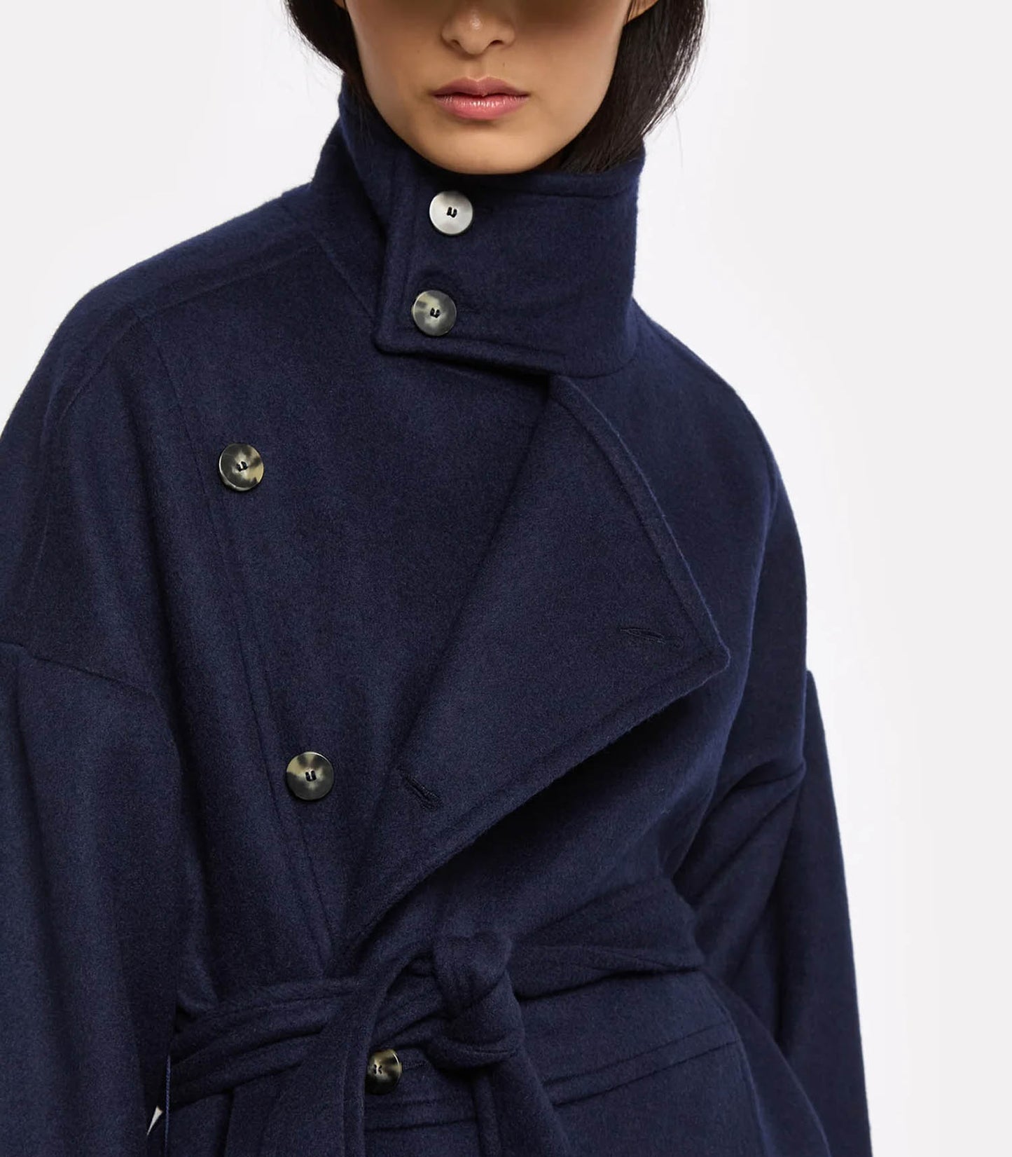 Manteau Luxe Rosa Navy