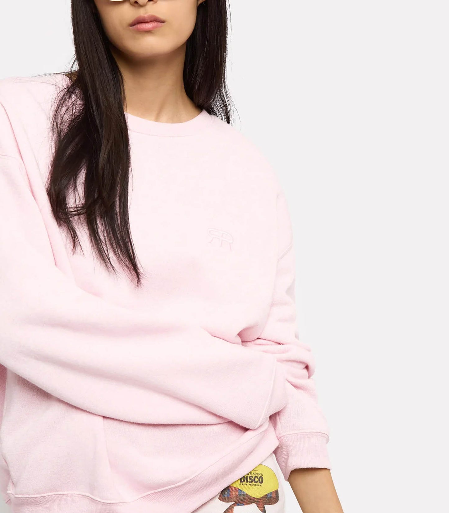 Sweat-shirt Jersey Louislouis Rose