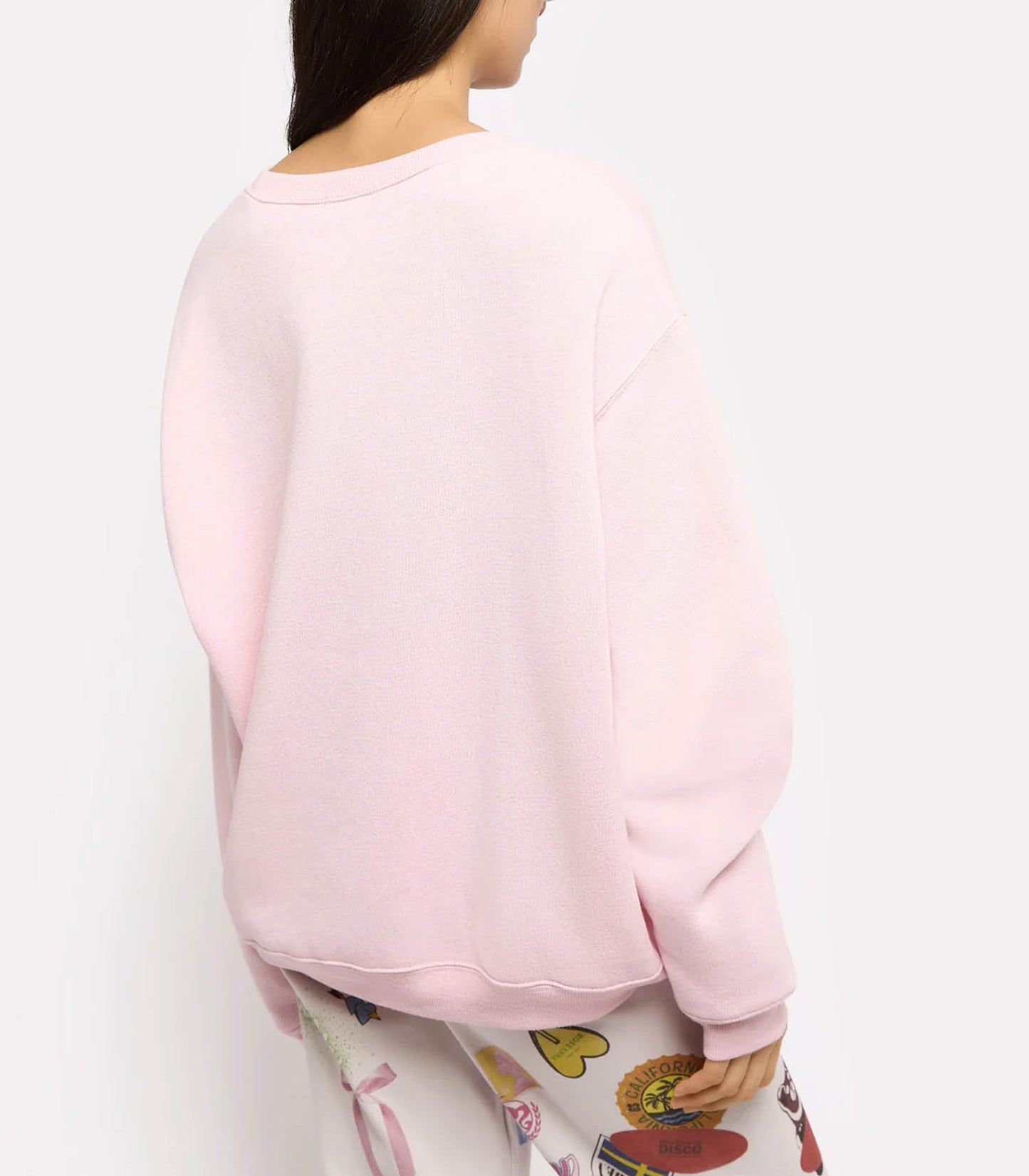 Sweat-shirt Jersey Louislouis Rose
