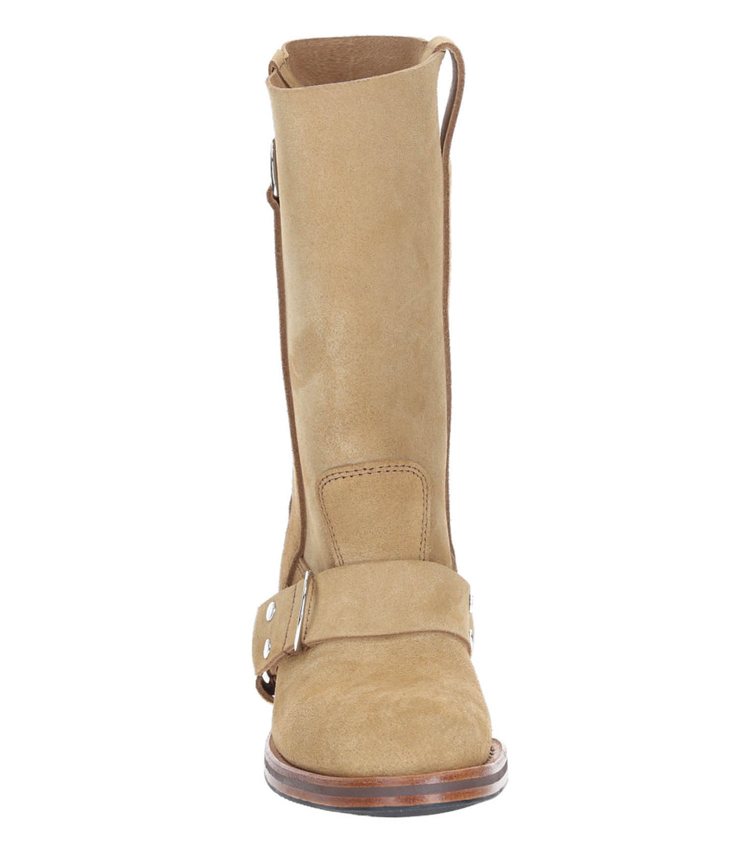 Bottes Motardes Cuir Camel x La Botte Gardiane
