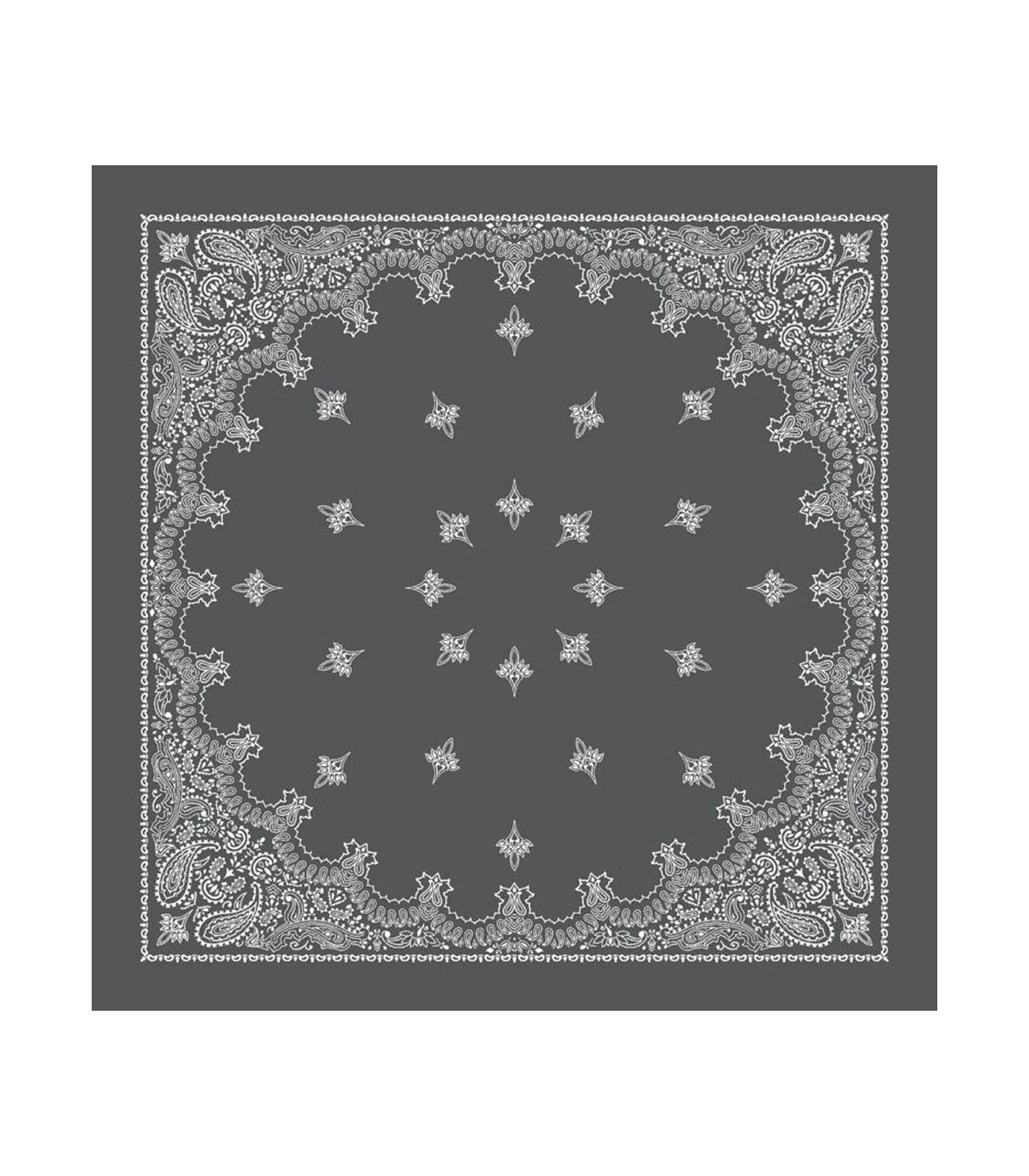 Bandana Gris 90 x 90 cm