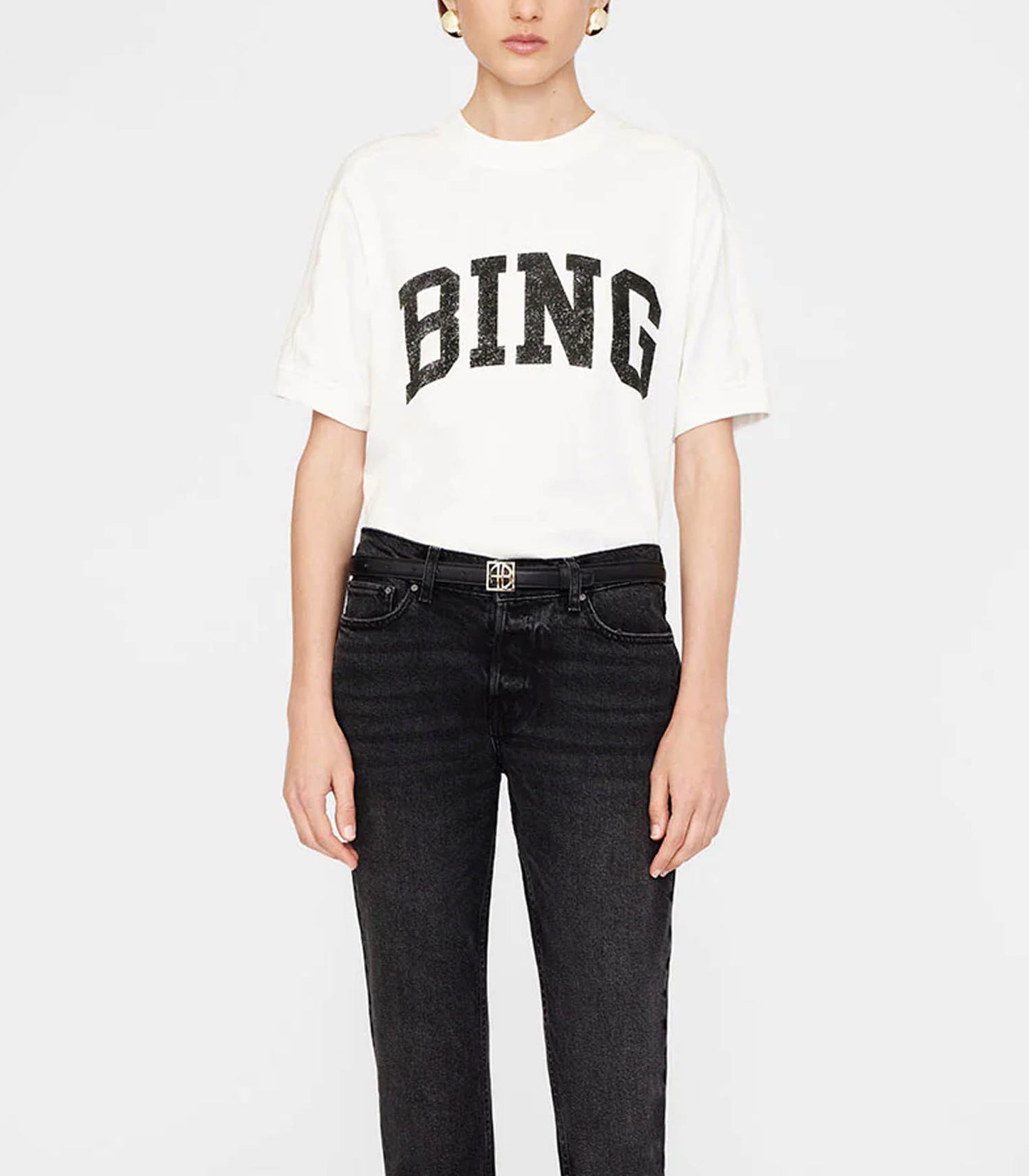 Tee-shirt Jaylin Bing Ivoire