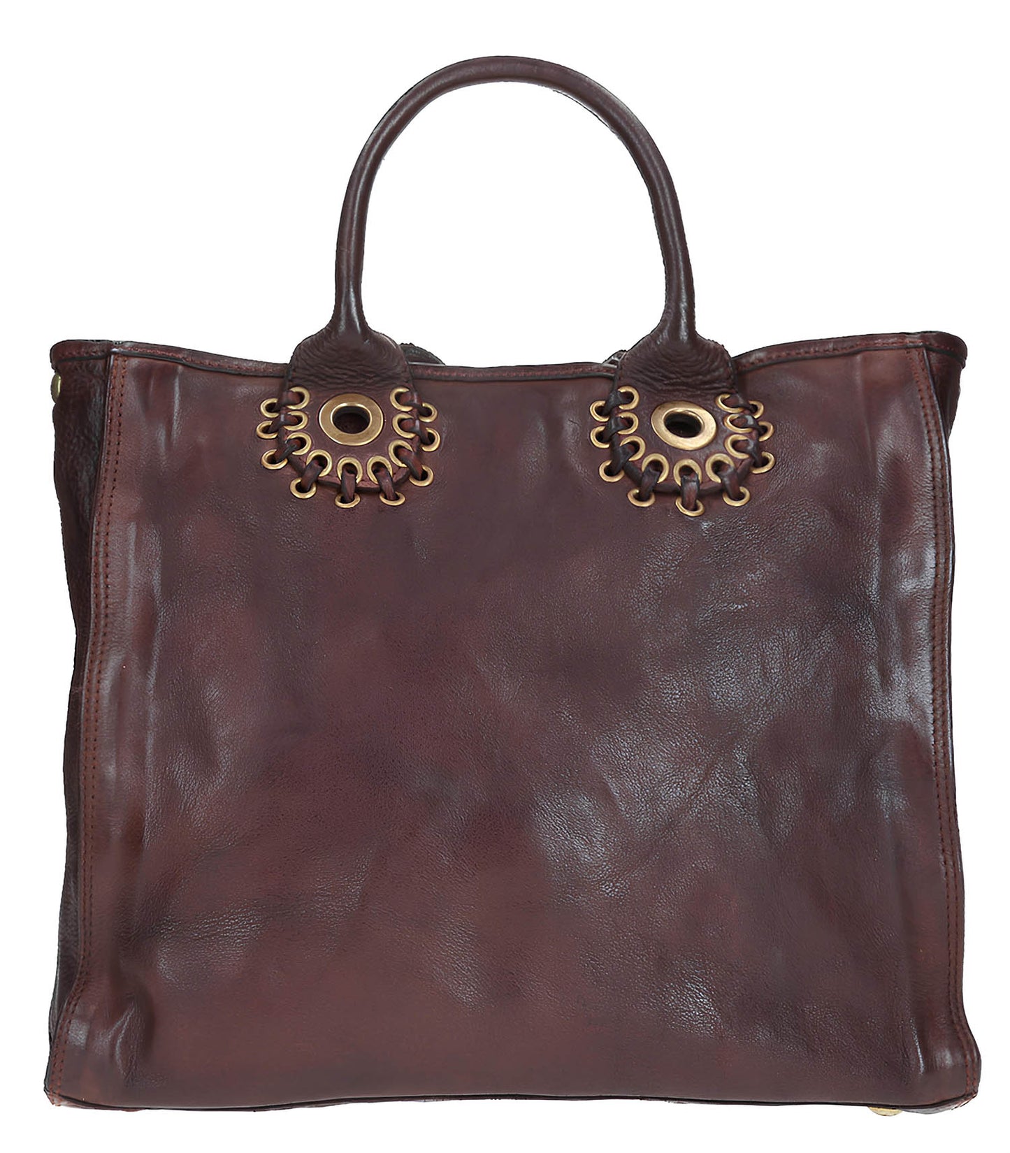 Sac Bandoulière en Cuir Marron