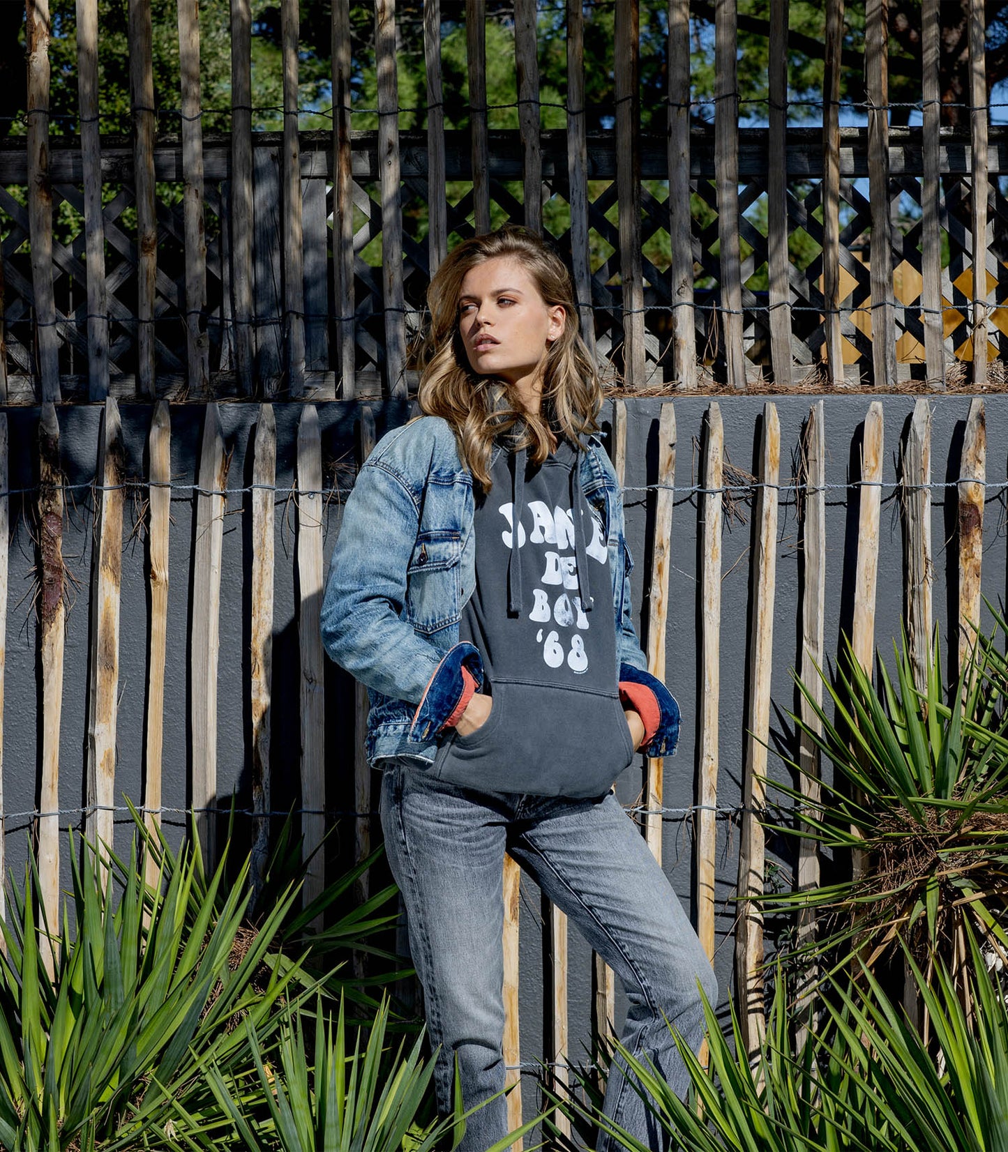 Veste Denim Oversized Beast of Burden