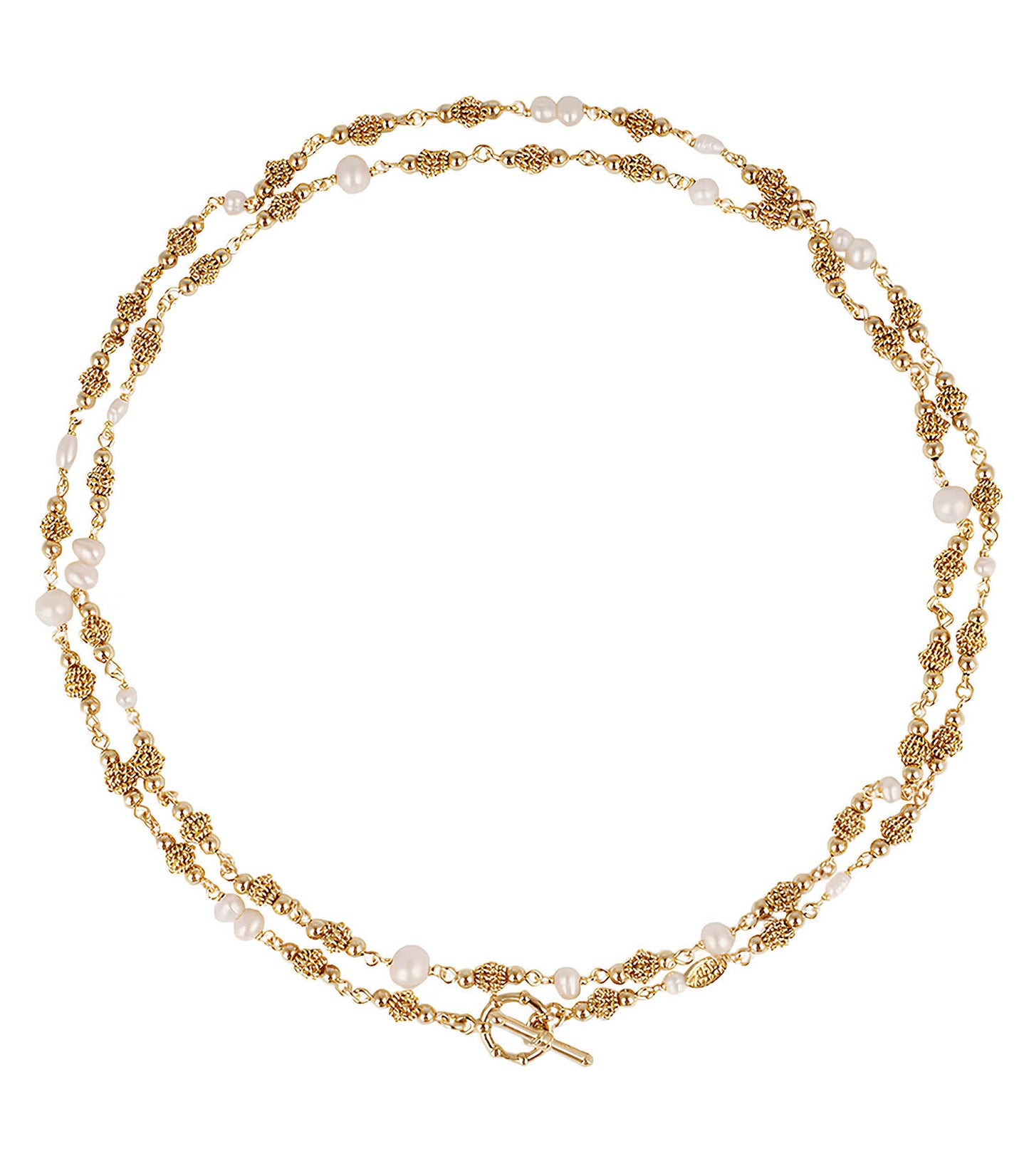 Collier Rosario doré