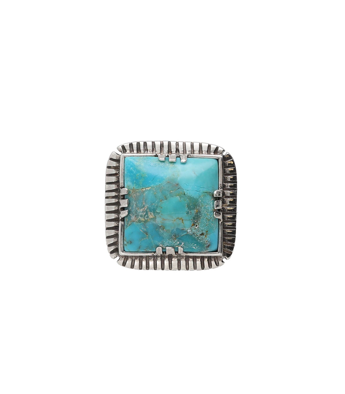 Bague Chevalière Arty argenté