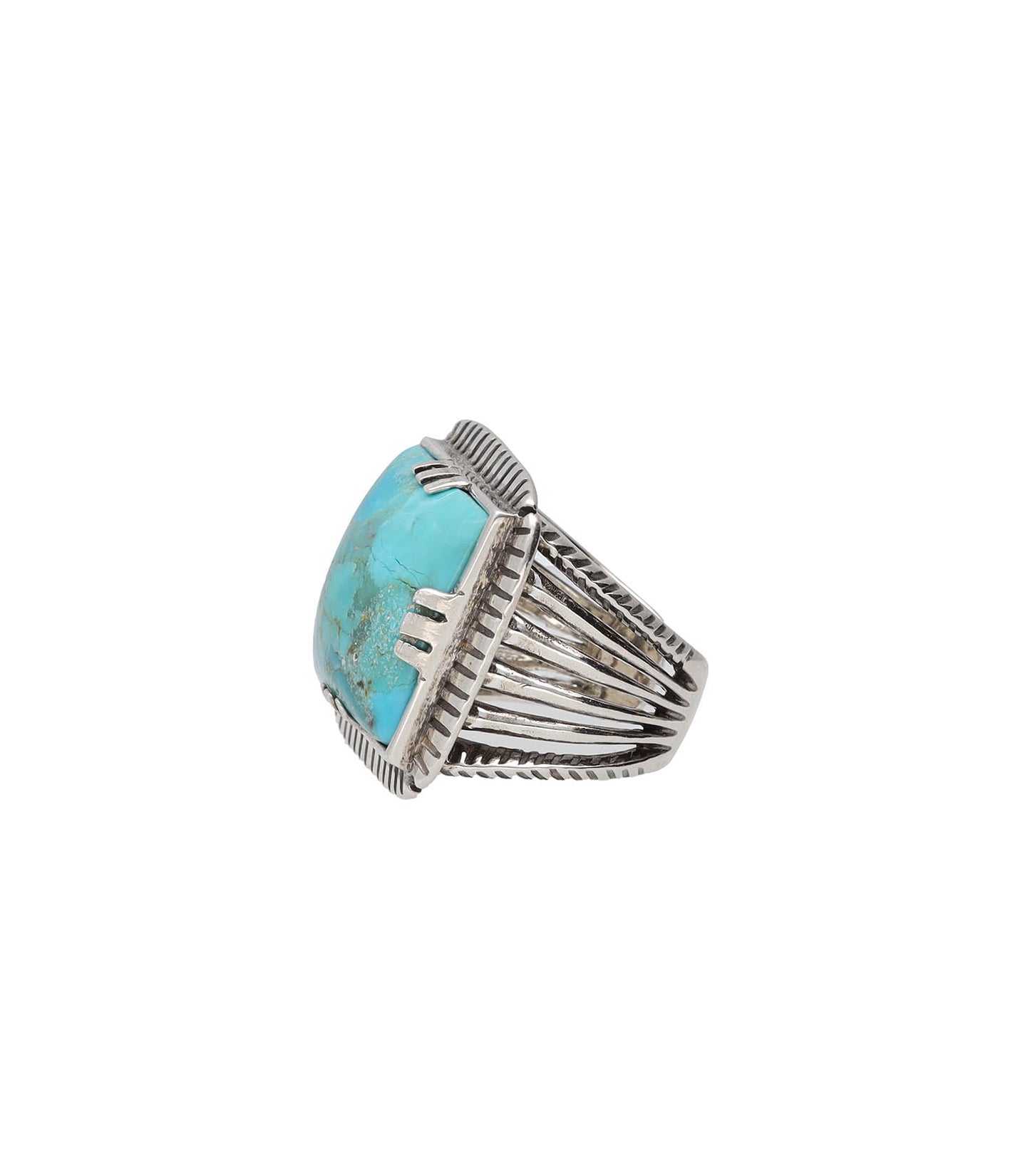 Bague Chevalière Arty argenté