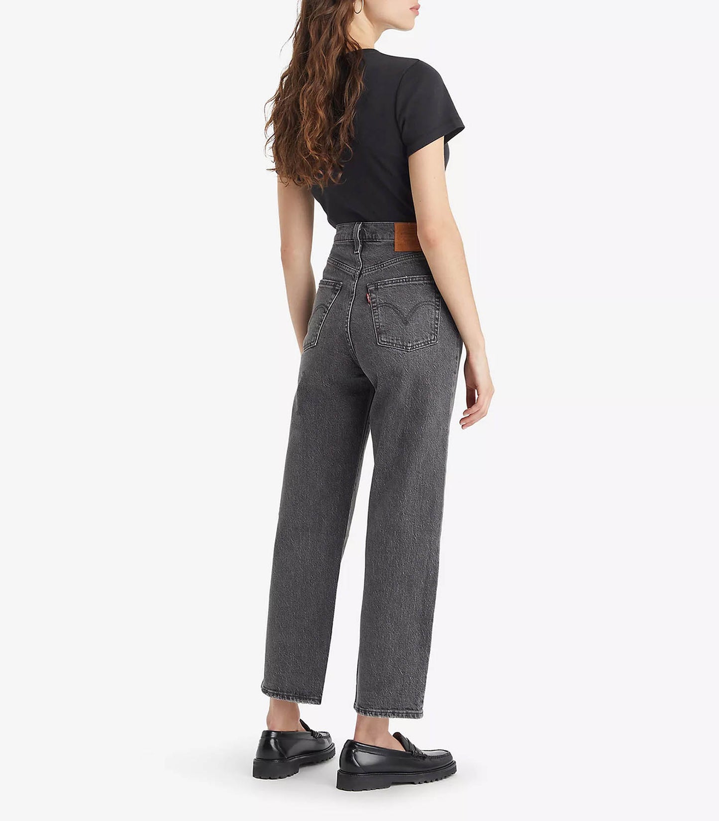 Jean Ribcage Straight Ankle Well Worn
