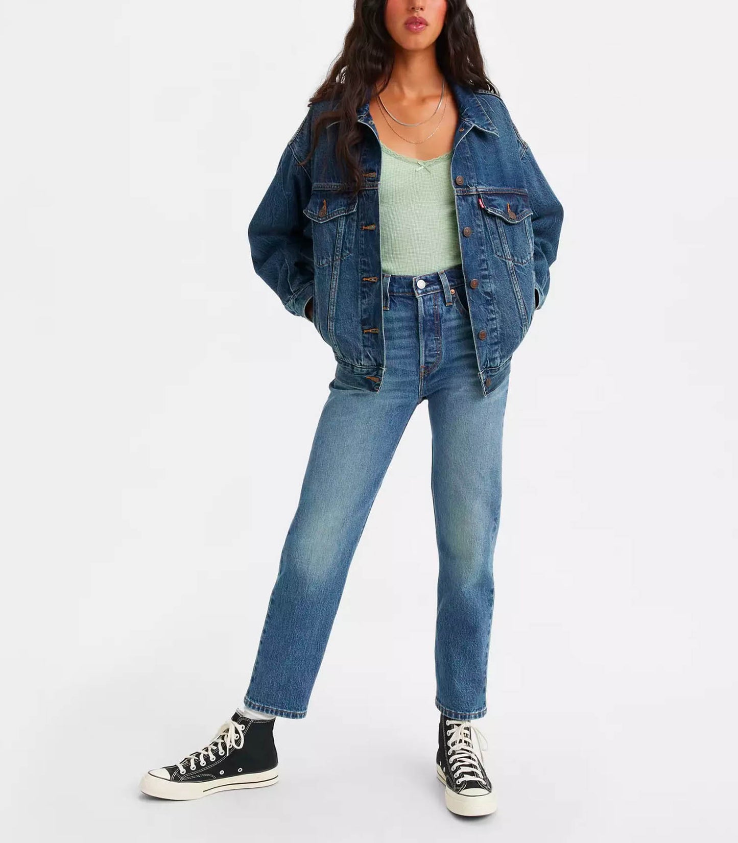Jean 501® Crop Stand Off