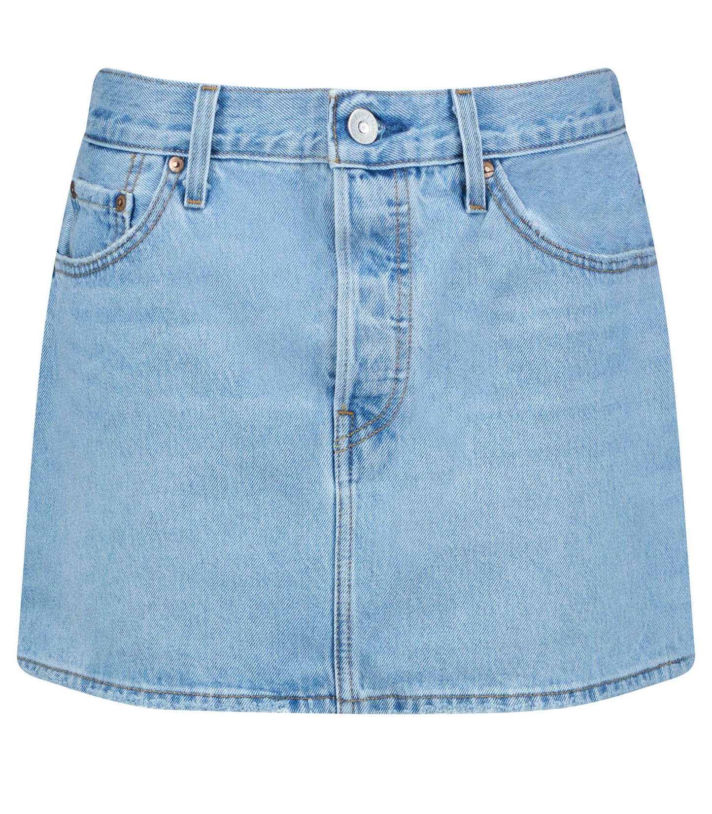Jupe en Jean Icon Skirt Front and Center