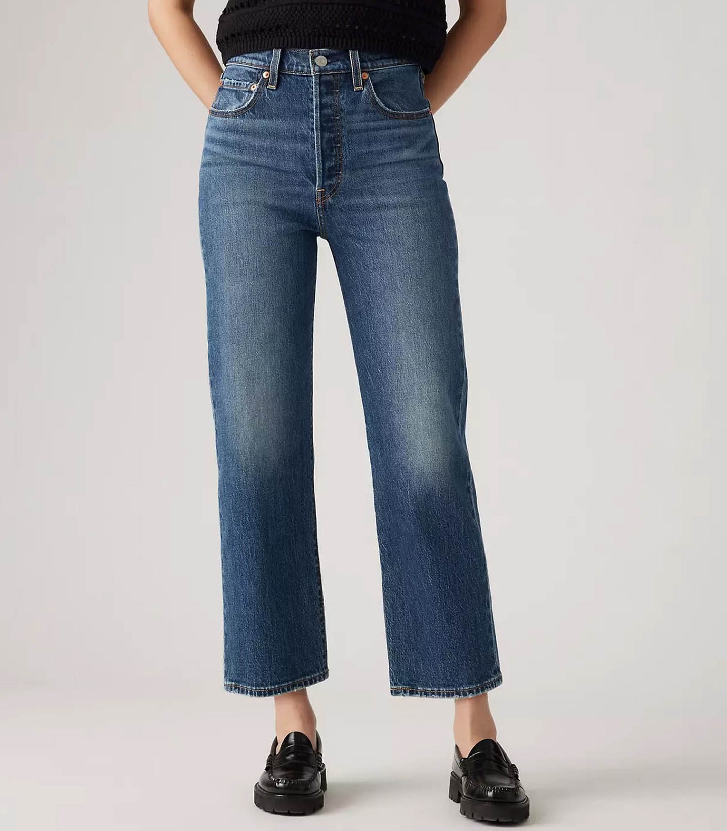 Jean Ribcage Straight Ankle My Honor No Dx