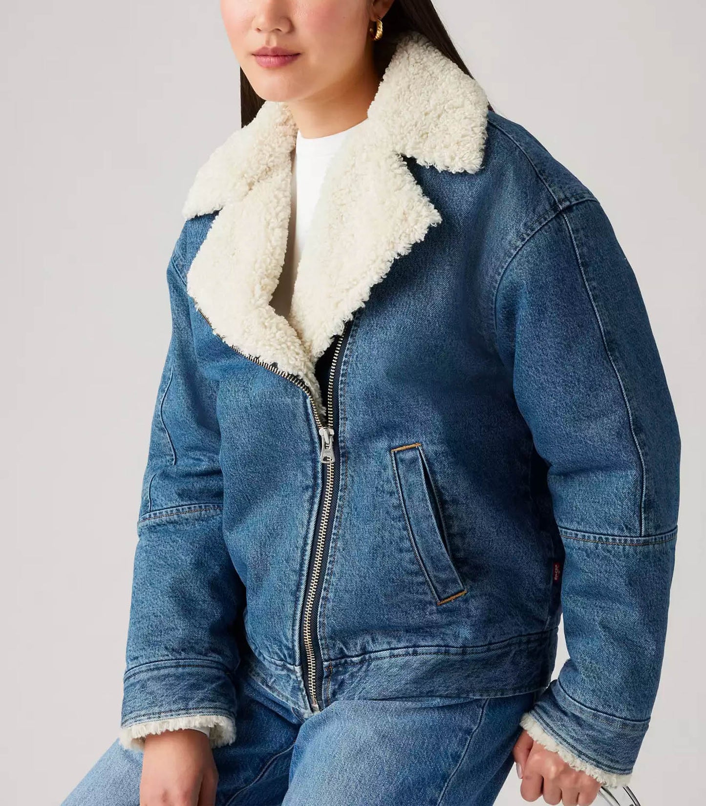 Veste Sherpa Flight Jacket In The Air