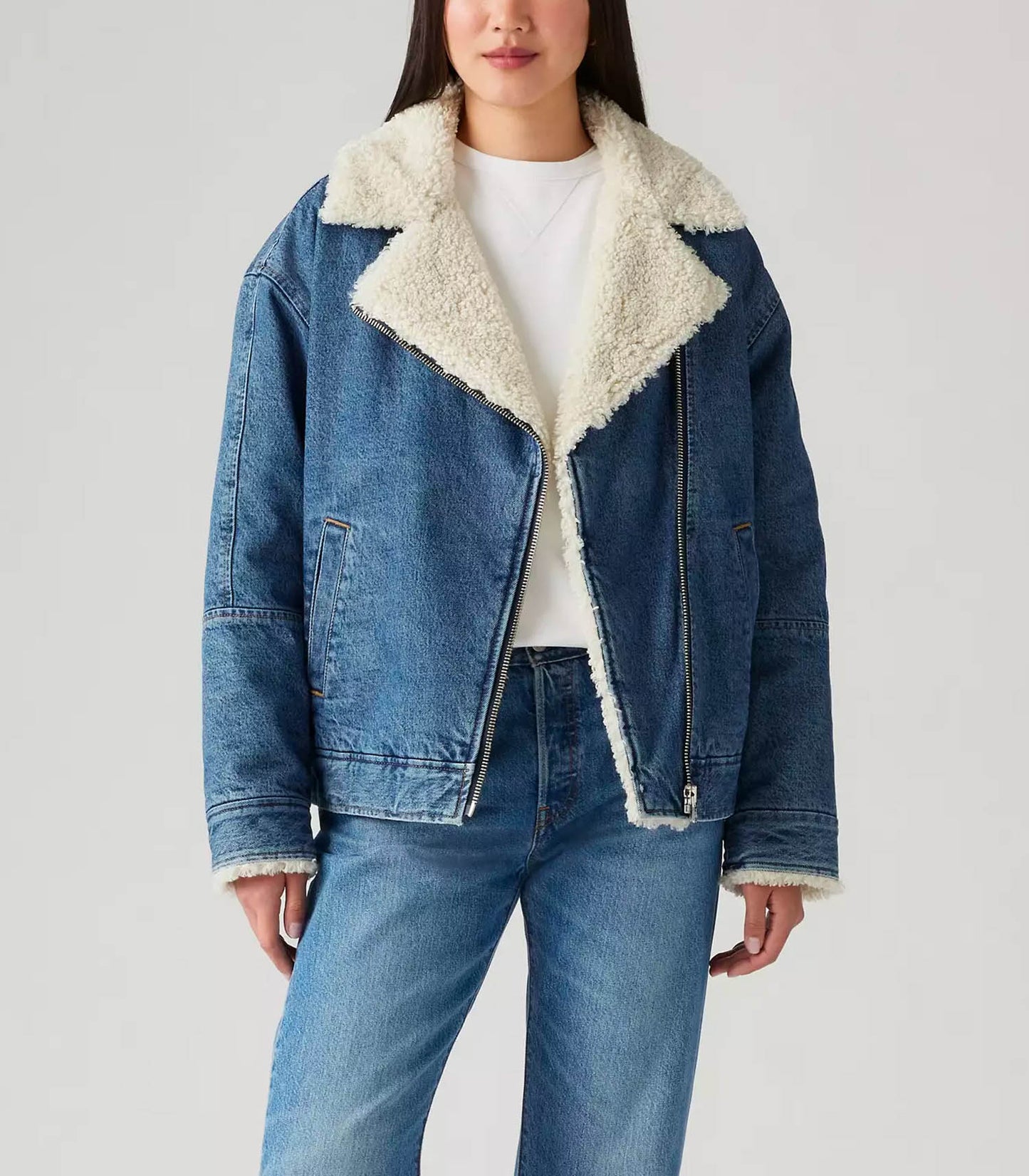 Veste Sherpa Flight Jacket In The Air