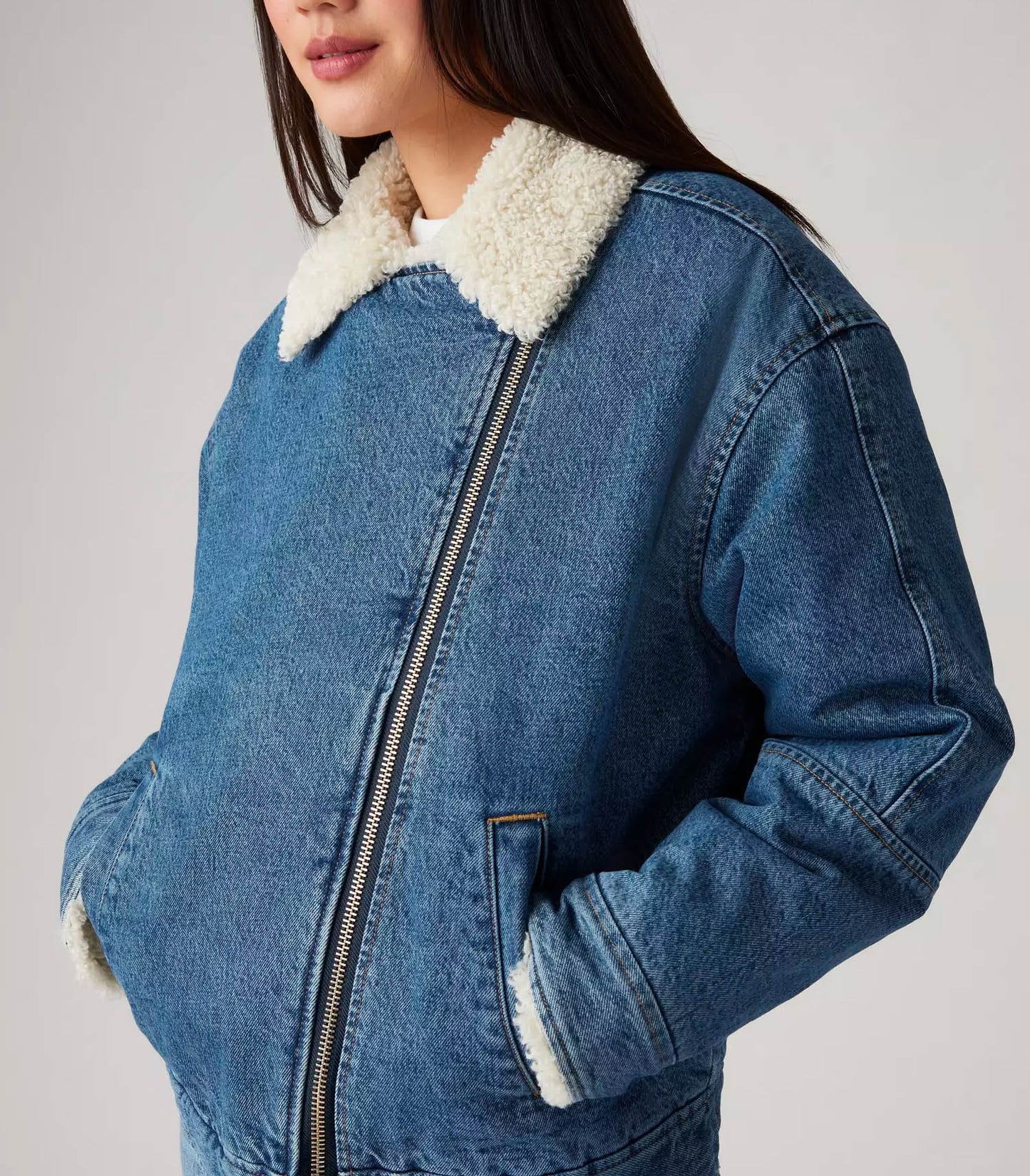 Veste Sherpa Flight Jacket In The Air