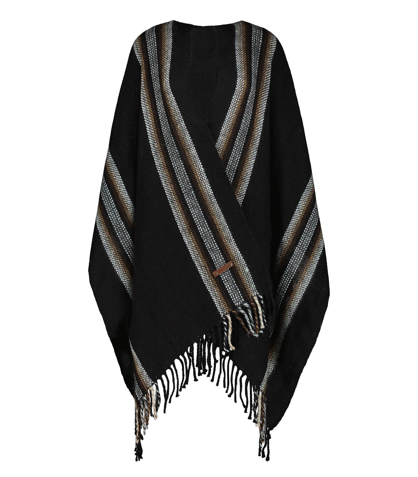 Poncho Ruana Ond Anthracite