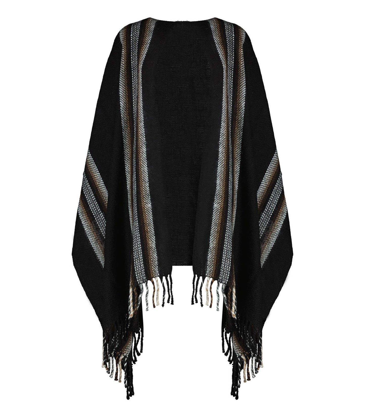 Poncho Ruana Ond Anthracite
