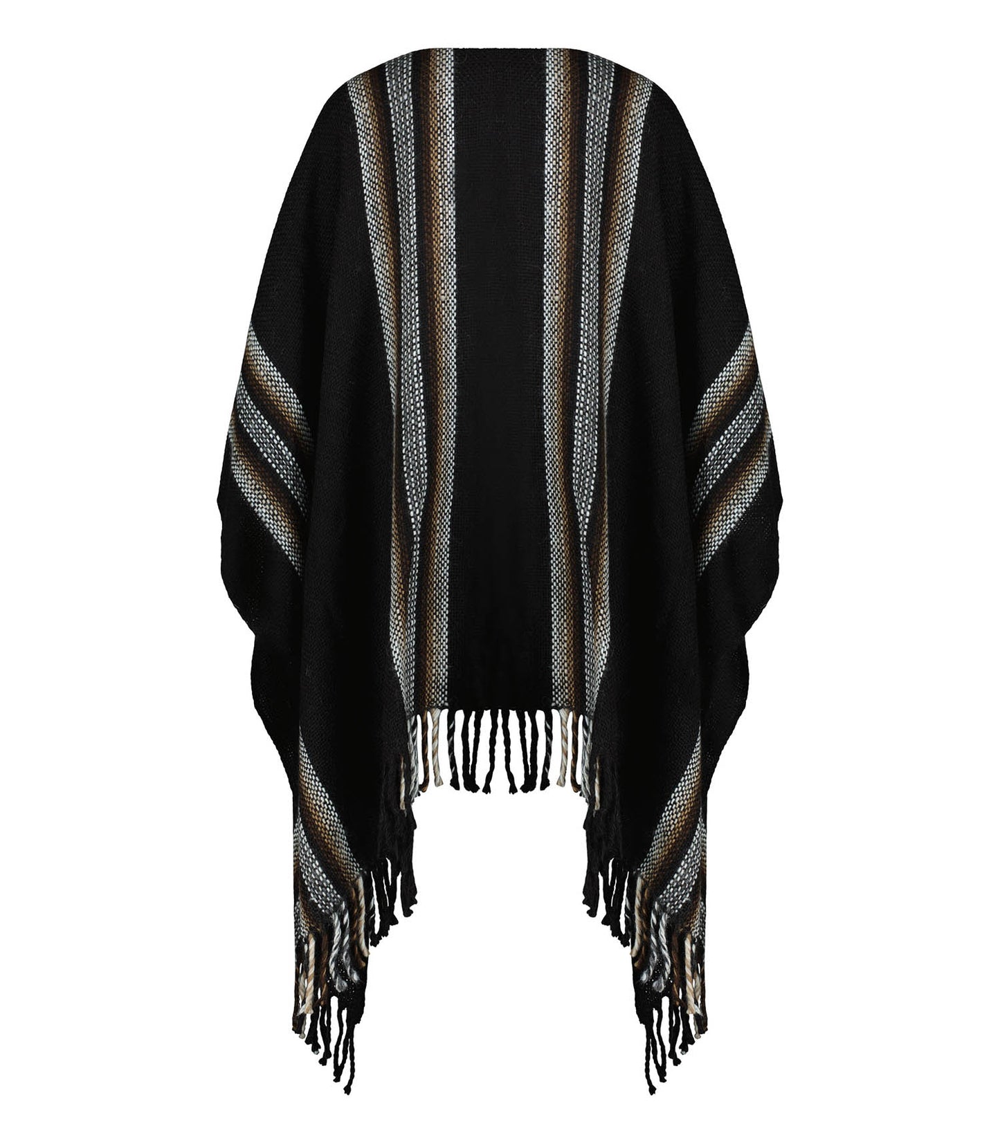 Poncho Ruana Ond Anthracite
