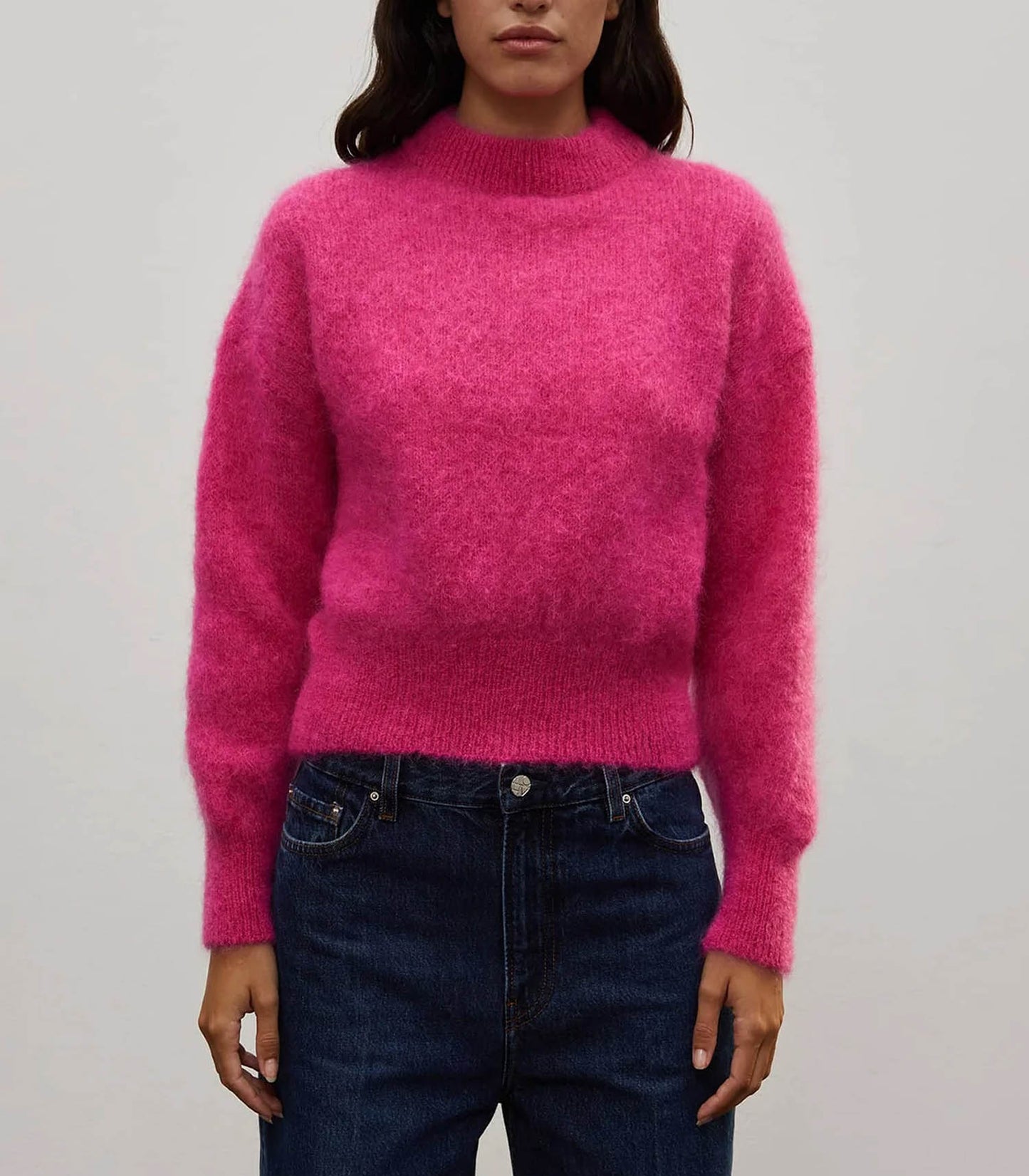 Pull en Mohair Jane Fuchsia